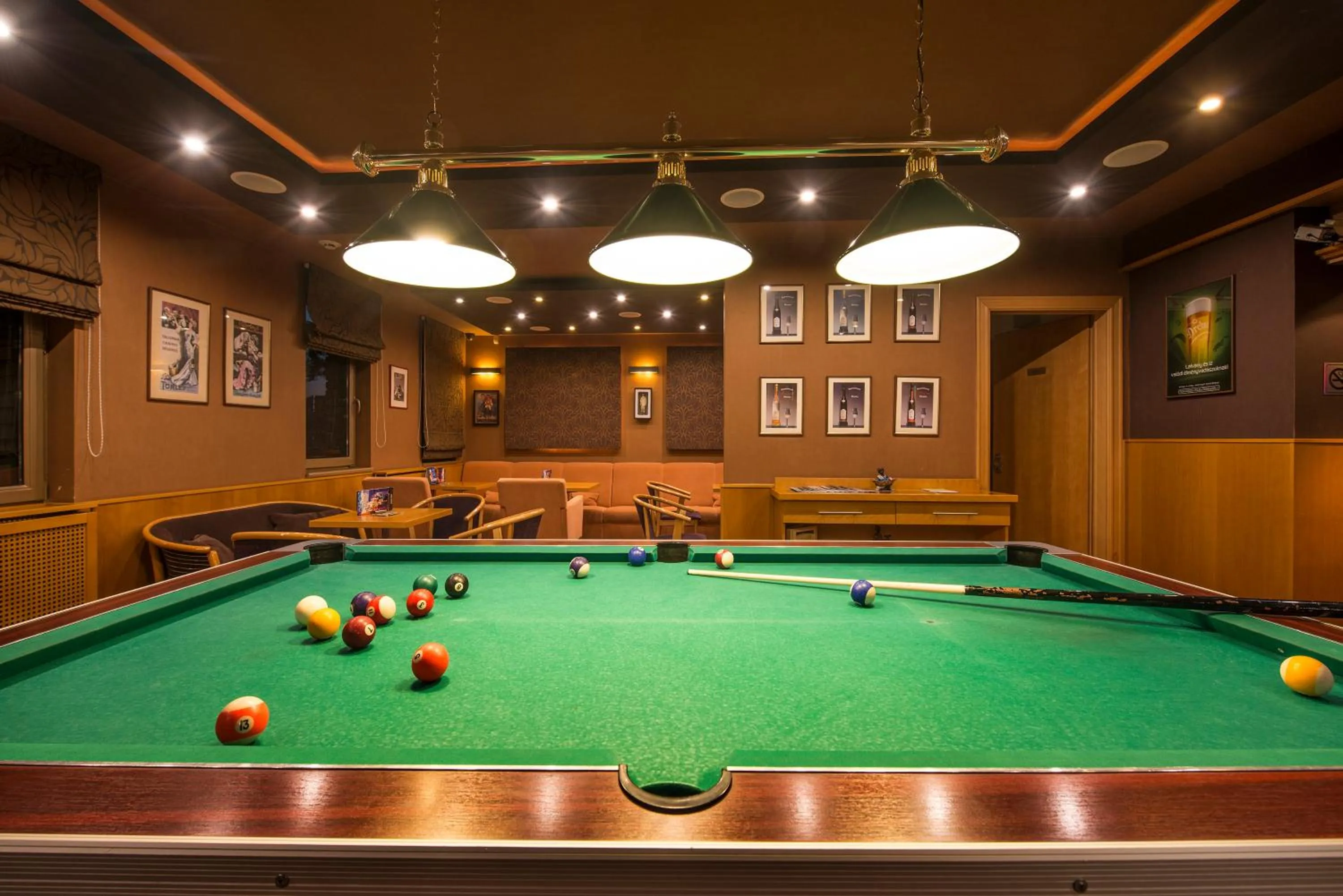 Billiard in Hotel Kálvária Superior