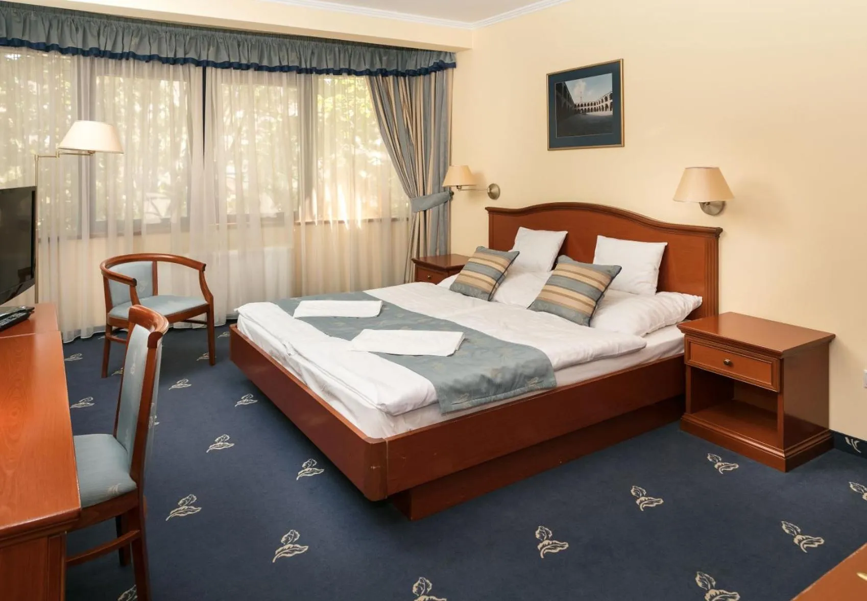 Bed in Hotel Kálvária Superior