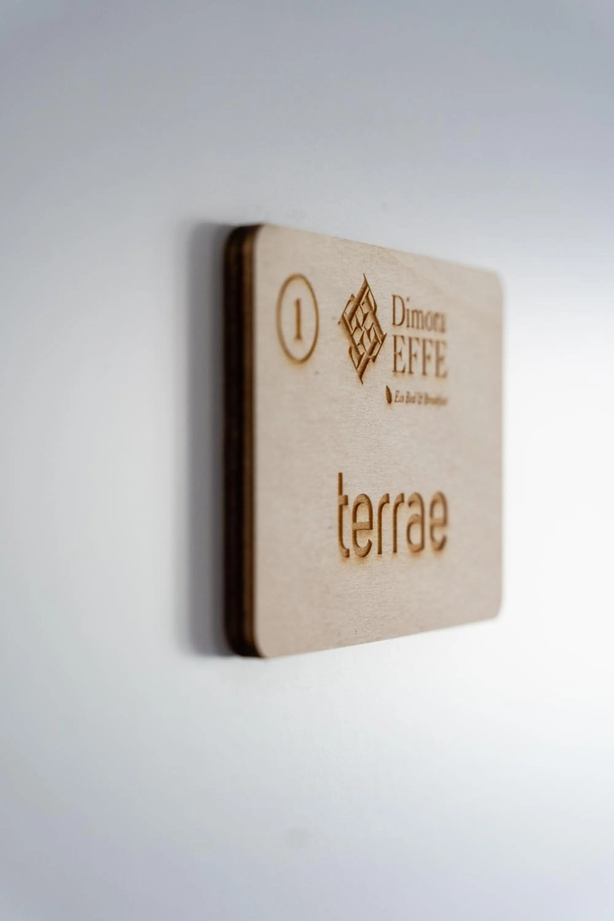 Decorative detail in Dimora EFFE - Eco B&B