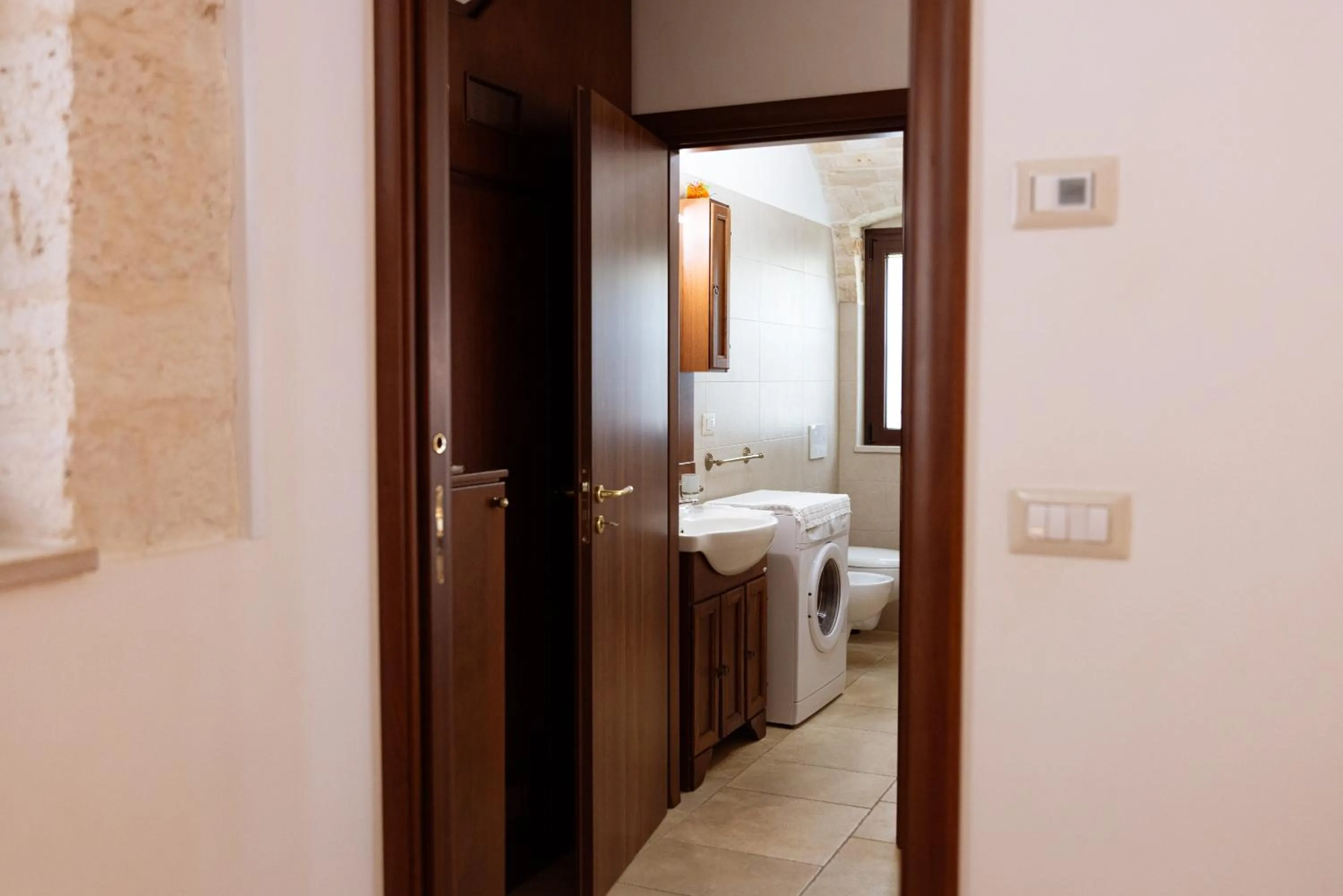 Bathroom, Bed in Quei Trulli Divini