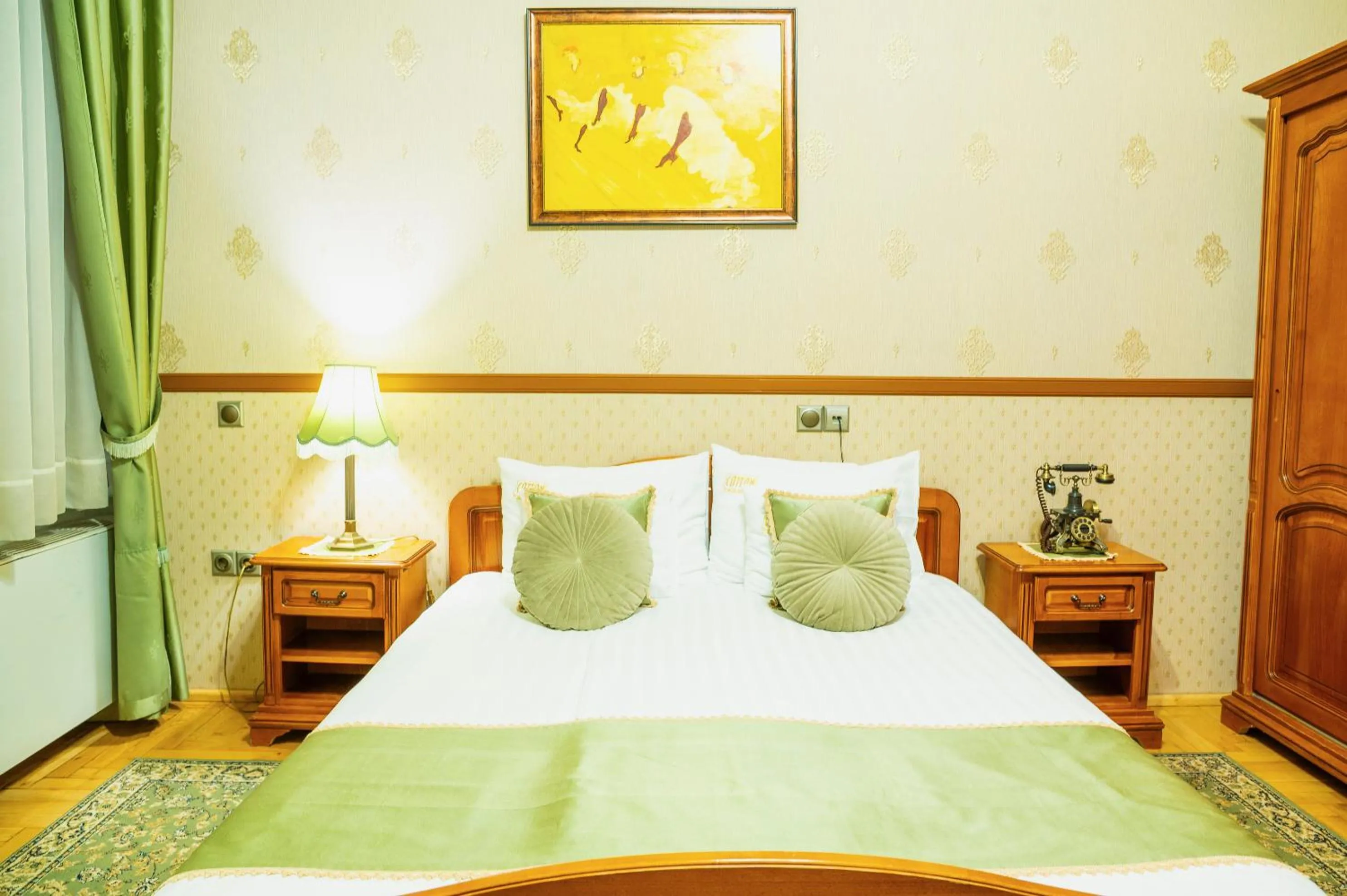 Bed in Cotton House Hotel Budapest