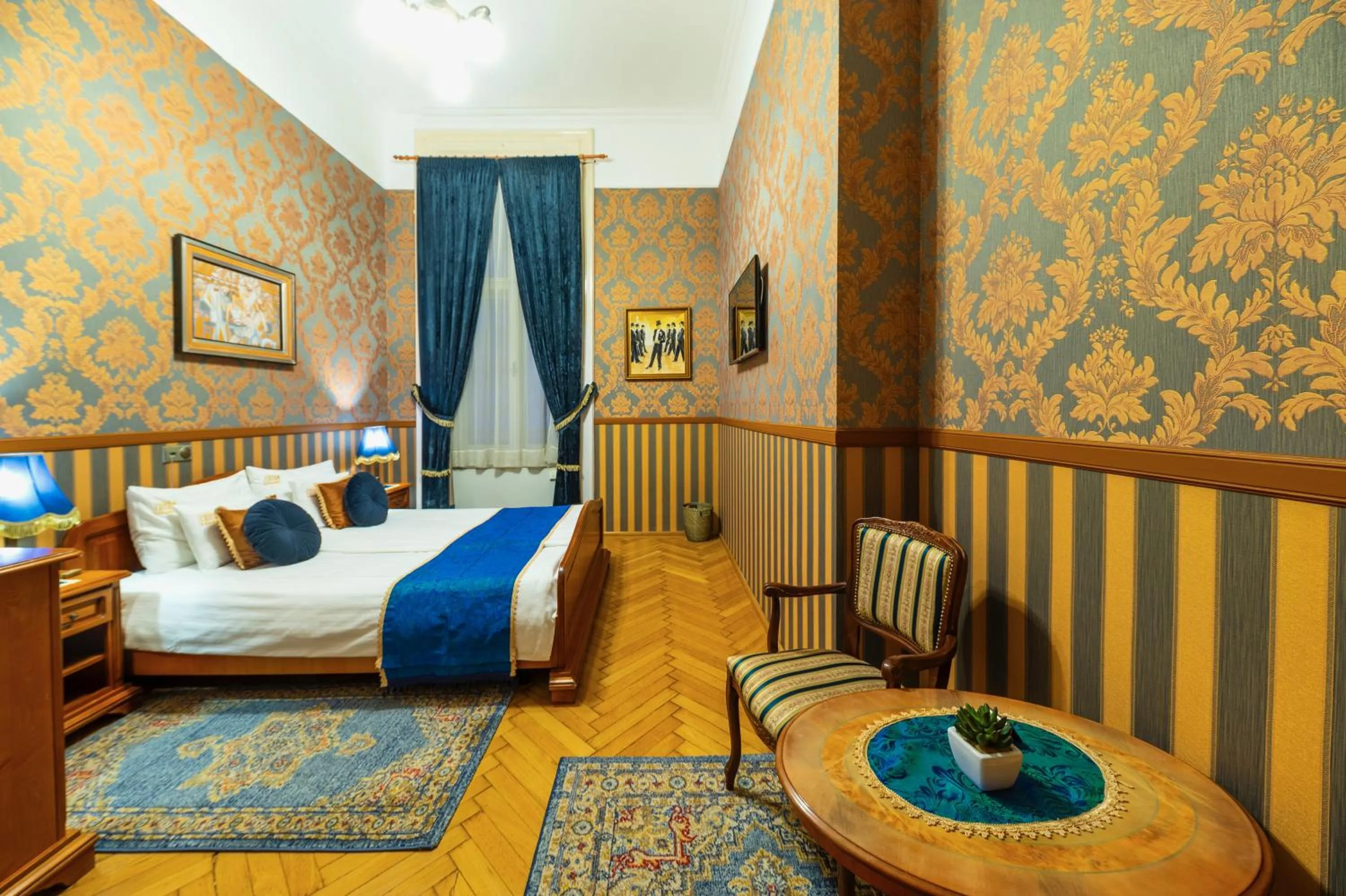 Bed in Cotton House Hotel Budapest