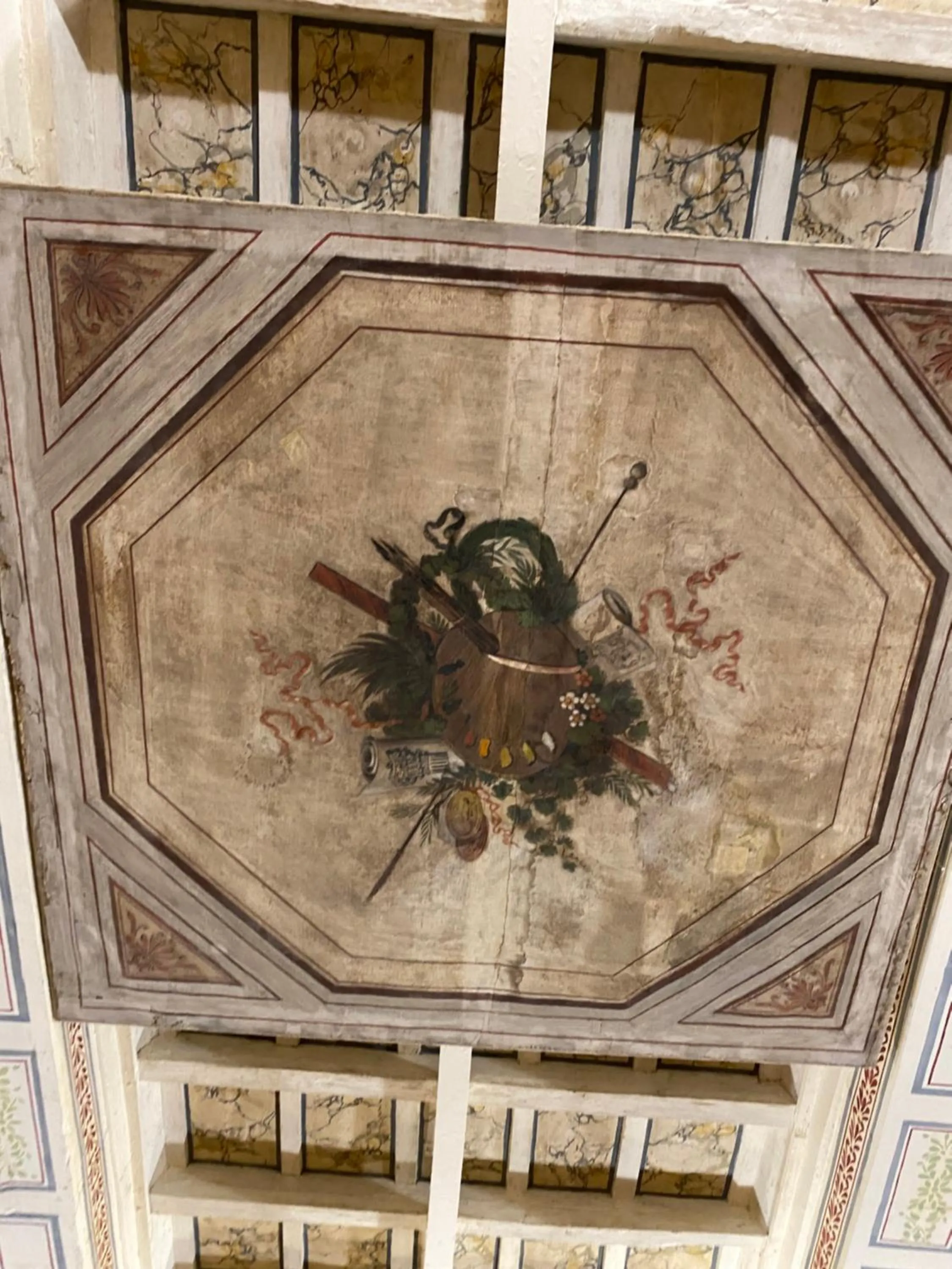 Living room in Palazzo Forlani