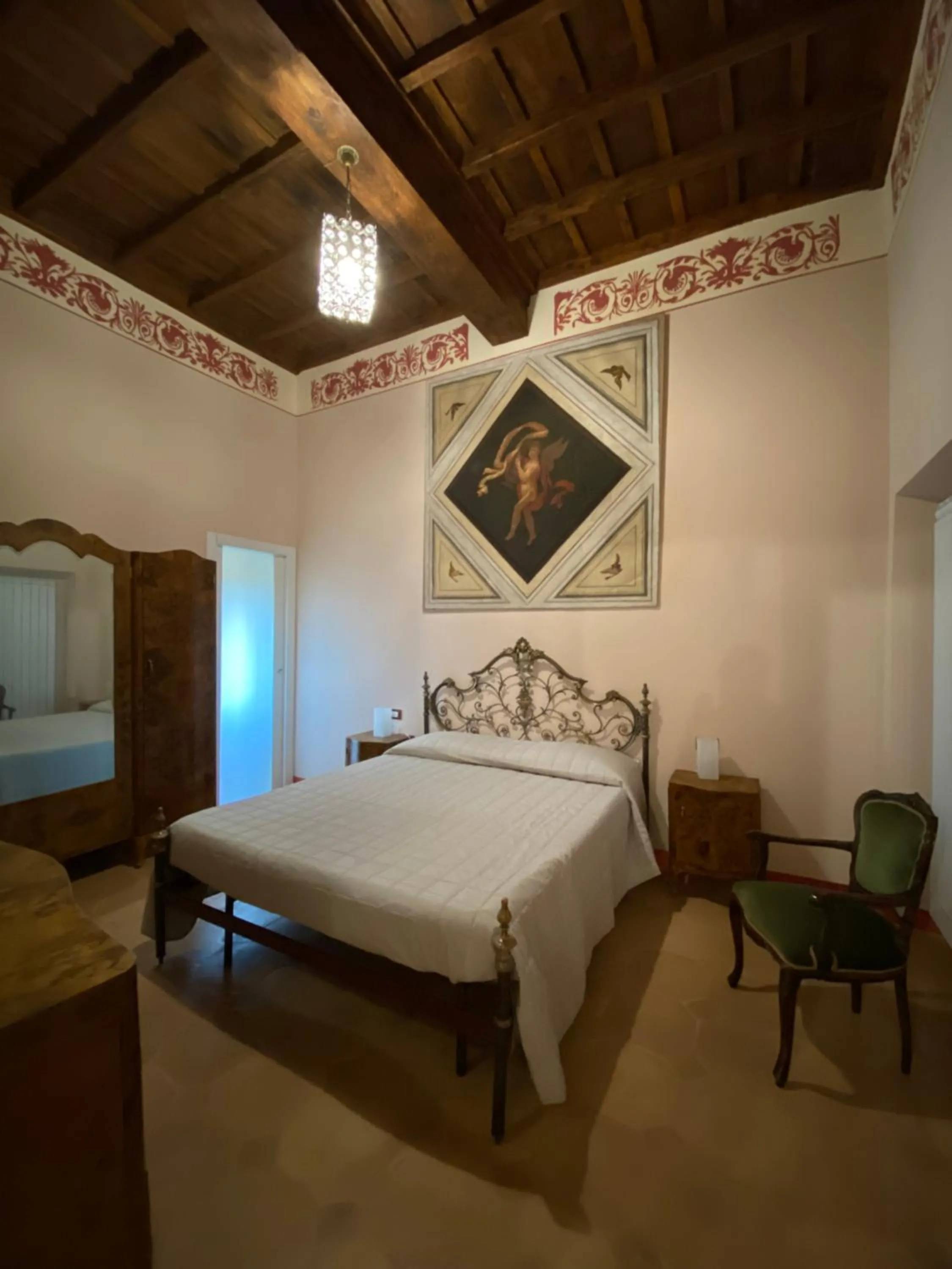Bedroom, Bed in Palazzo Forlani