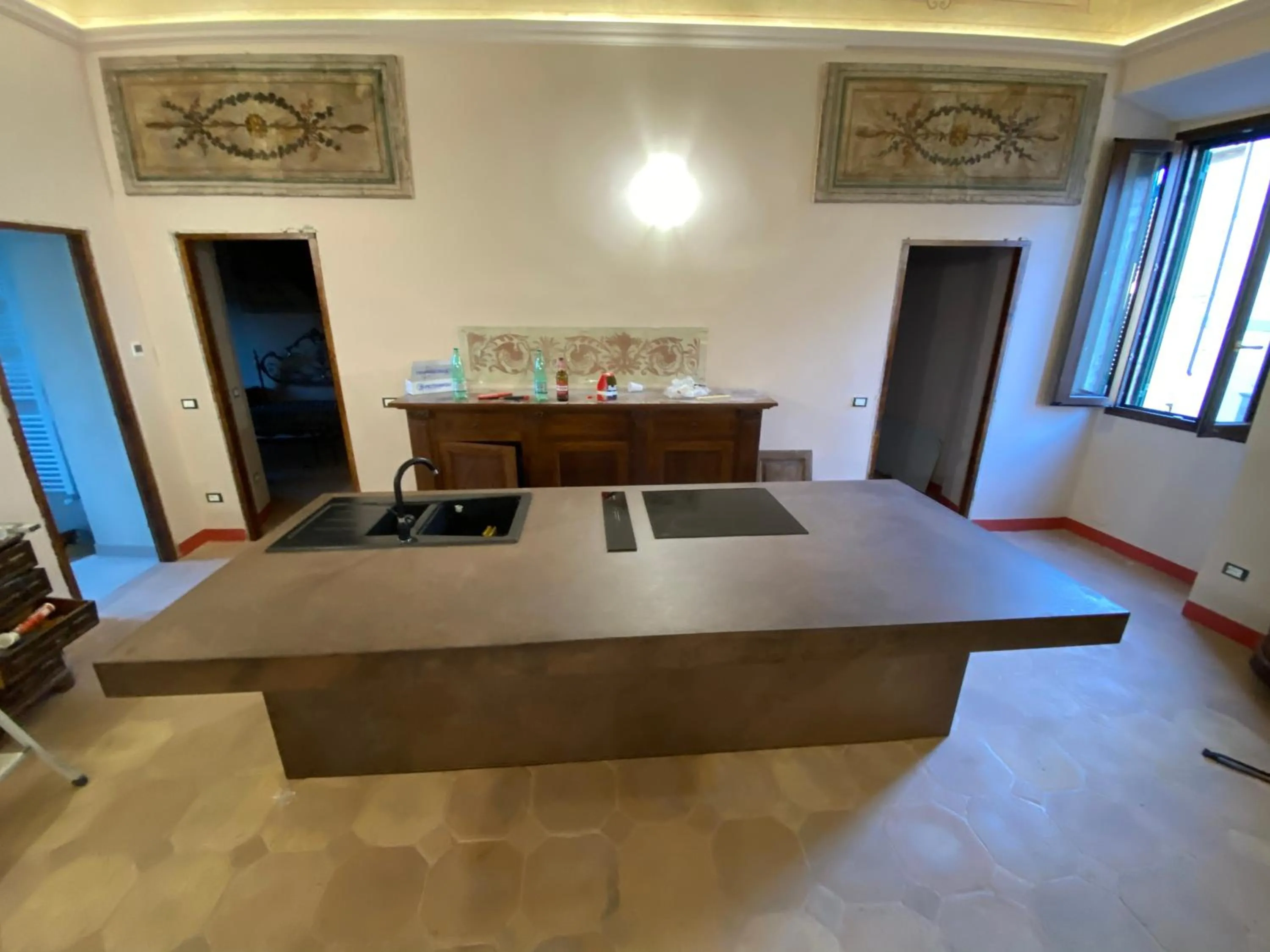 Dining area in Palazzo Forlani