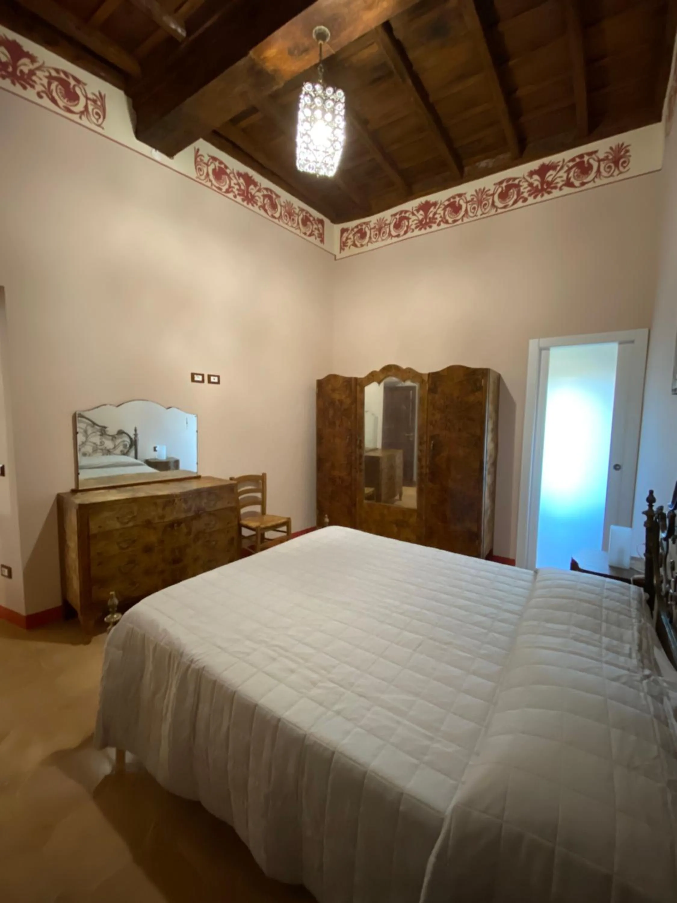 Bedroom, Bed in Palazzo Forlani