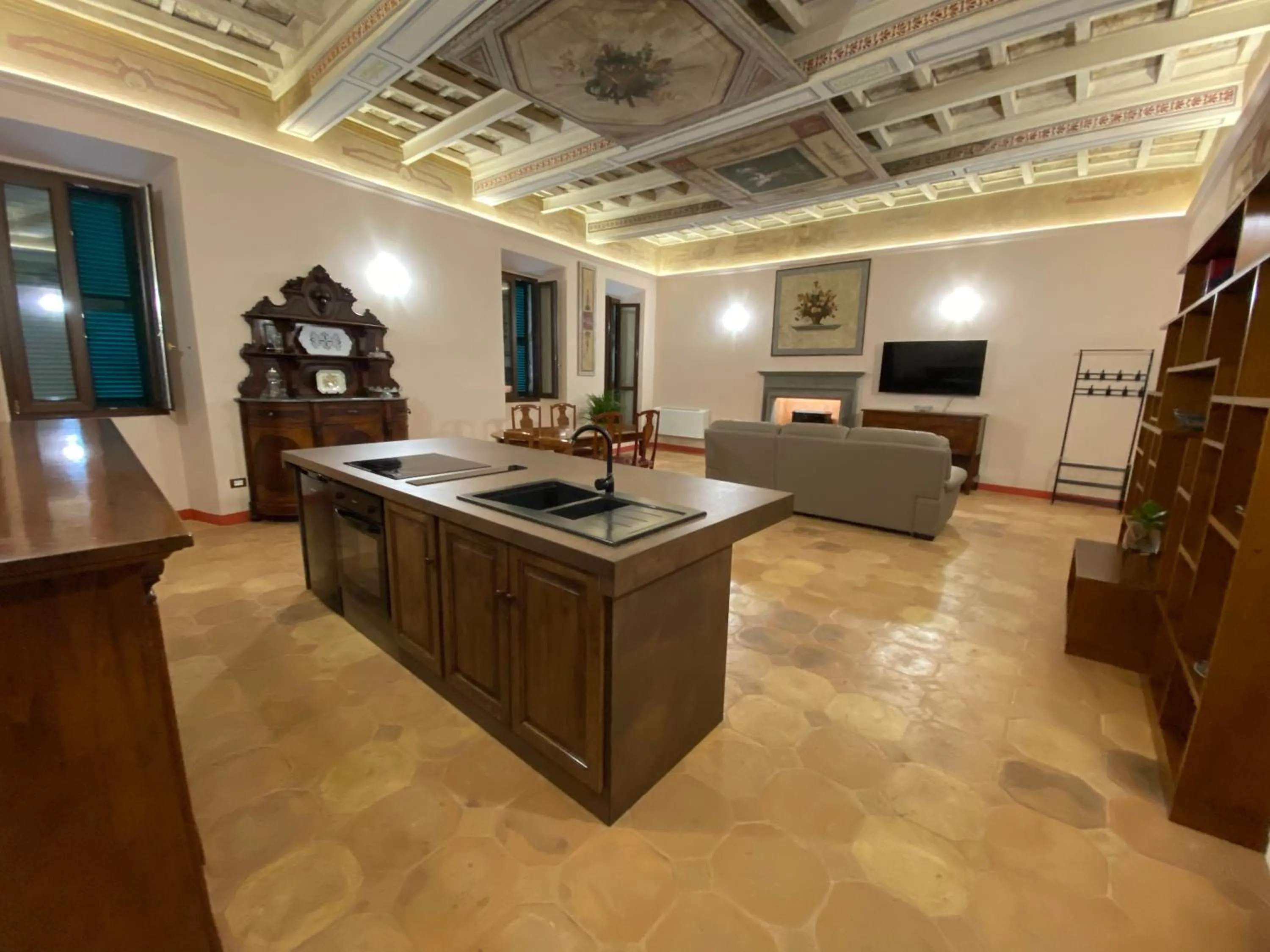 Kitchen or kitchenette in Palazzo Forlani