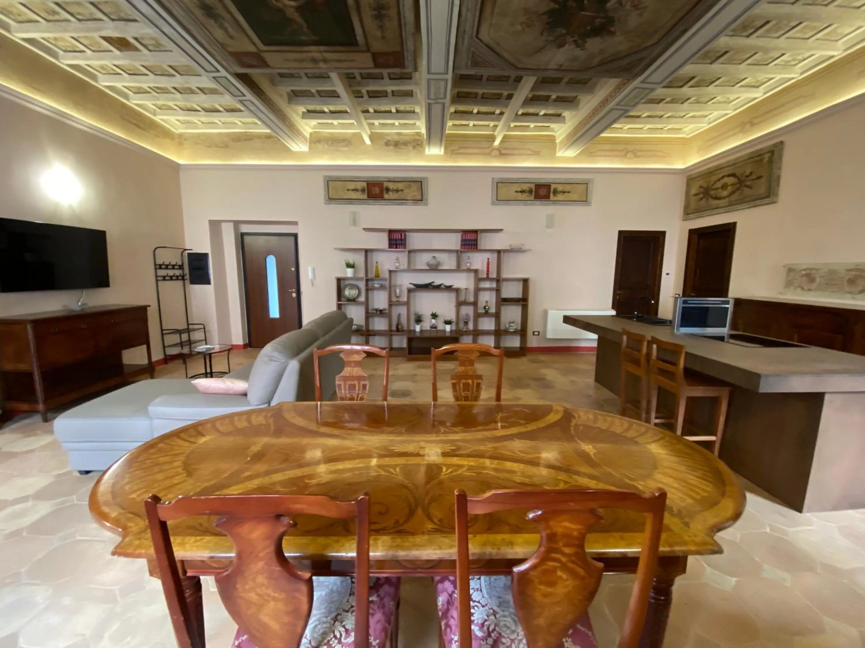 Living room in Palazzo Forlani