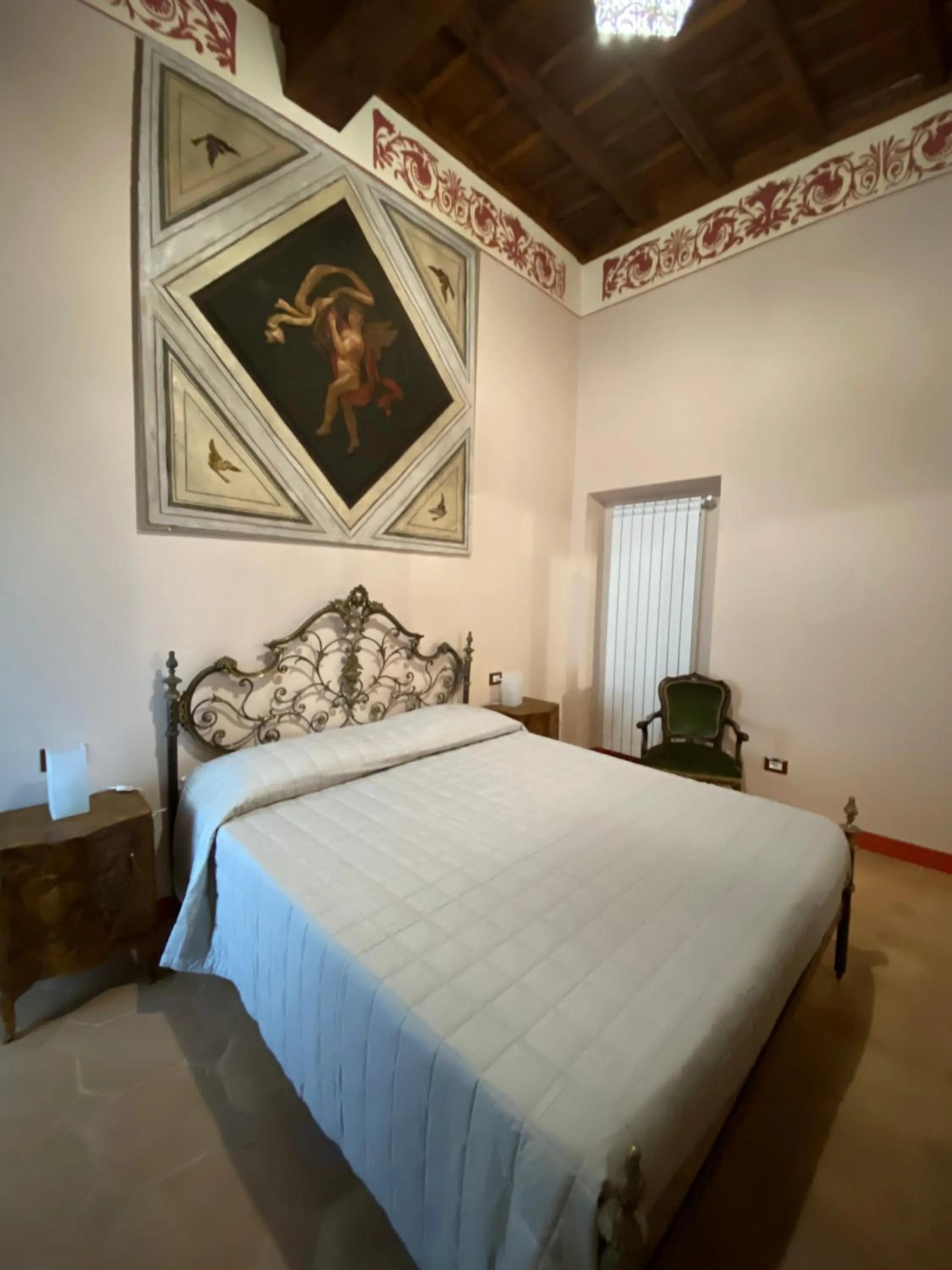 Bedroom, Bed in Palazzo Forlani