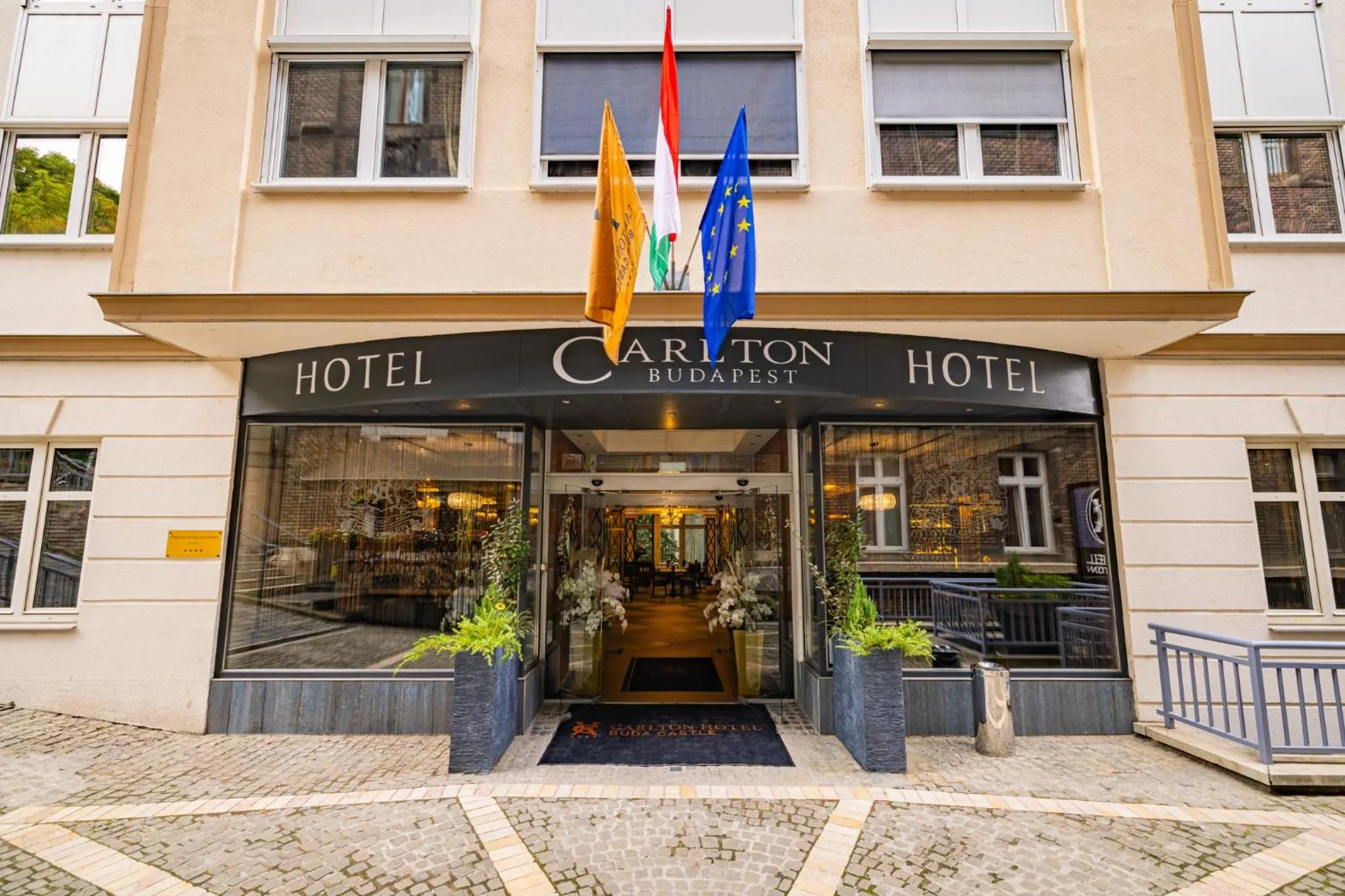 Property building in Carlton Hotel Buda Castle