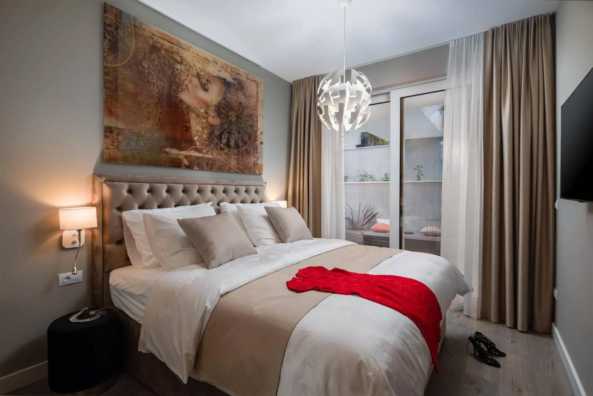 Bedroom, Bed in Villa Buddha Bay