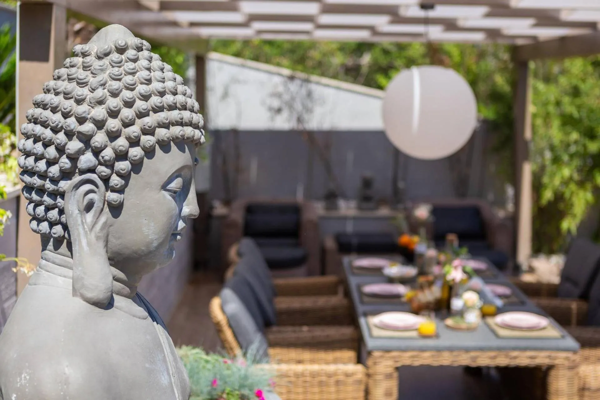Patio in Villa Buddha Bay