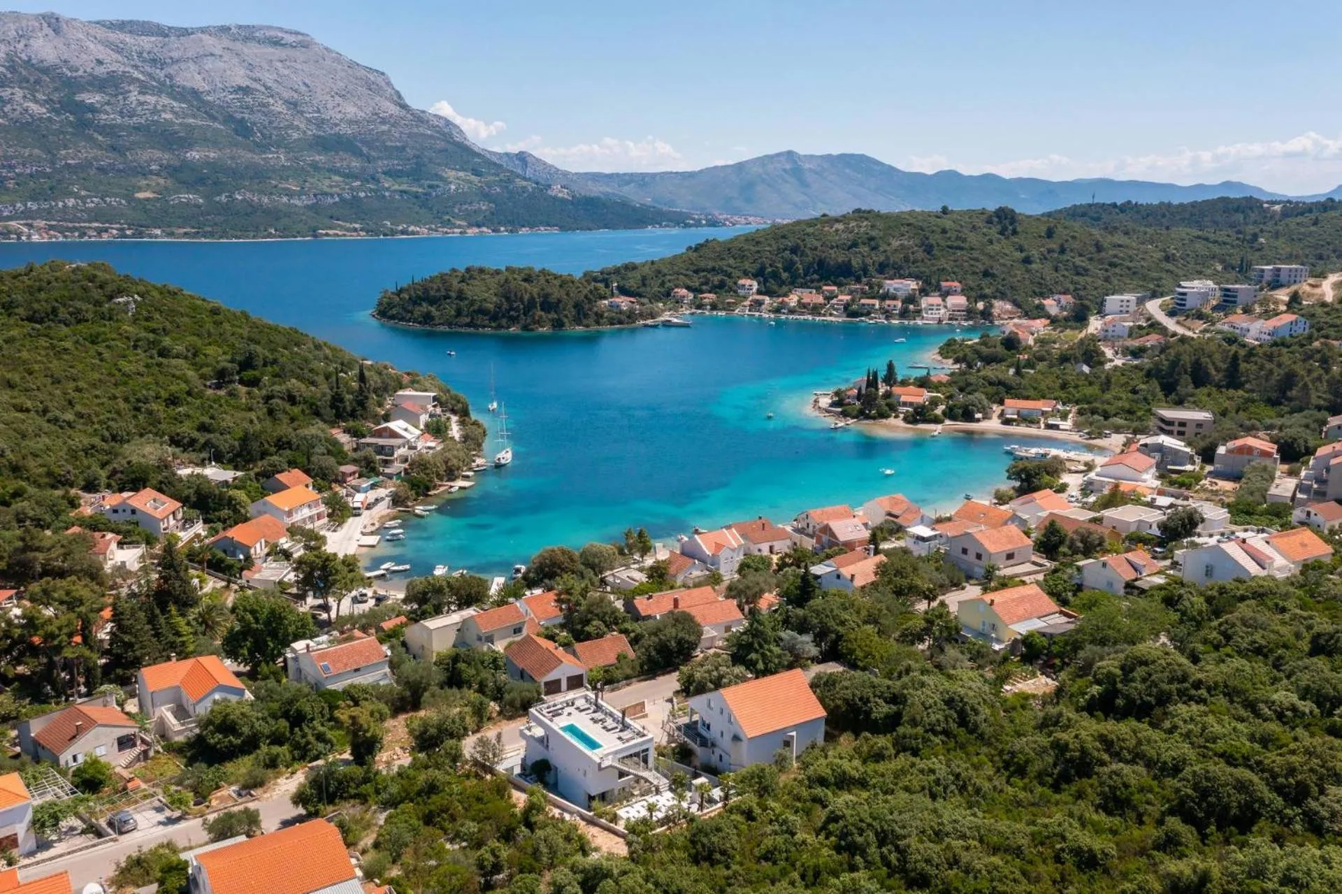 Bird's eye view in Villa Buddha Bay