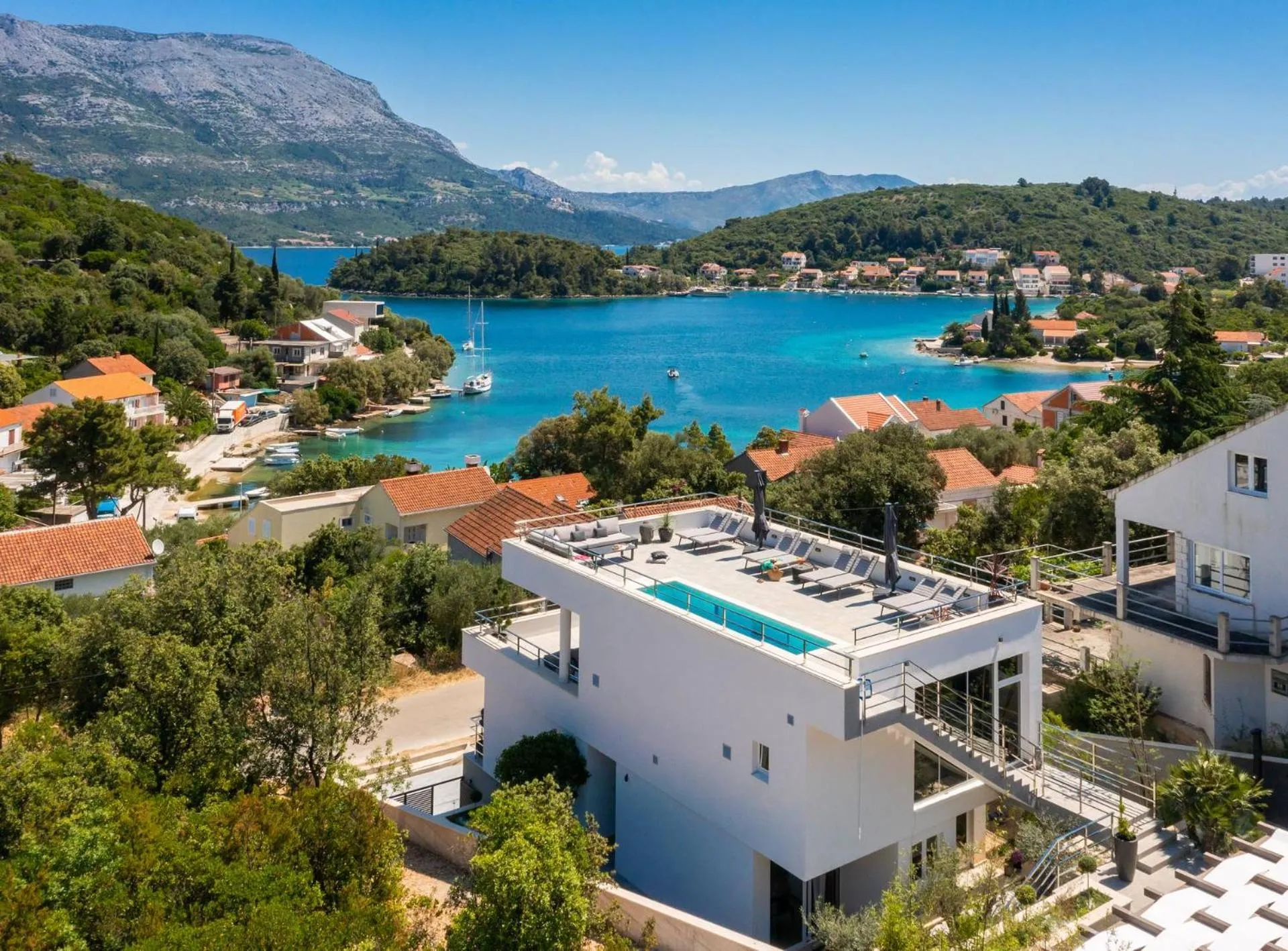 Bird's eye view in Villa Buddha Bay
