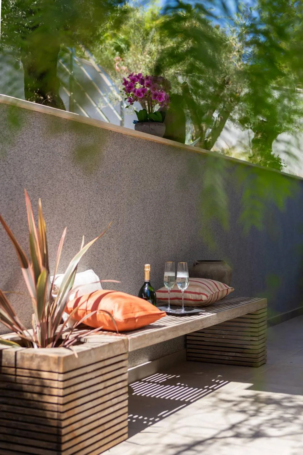 Patio in Villa Buddha Bay