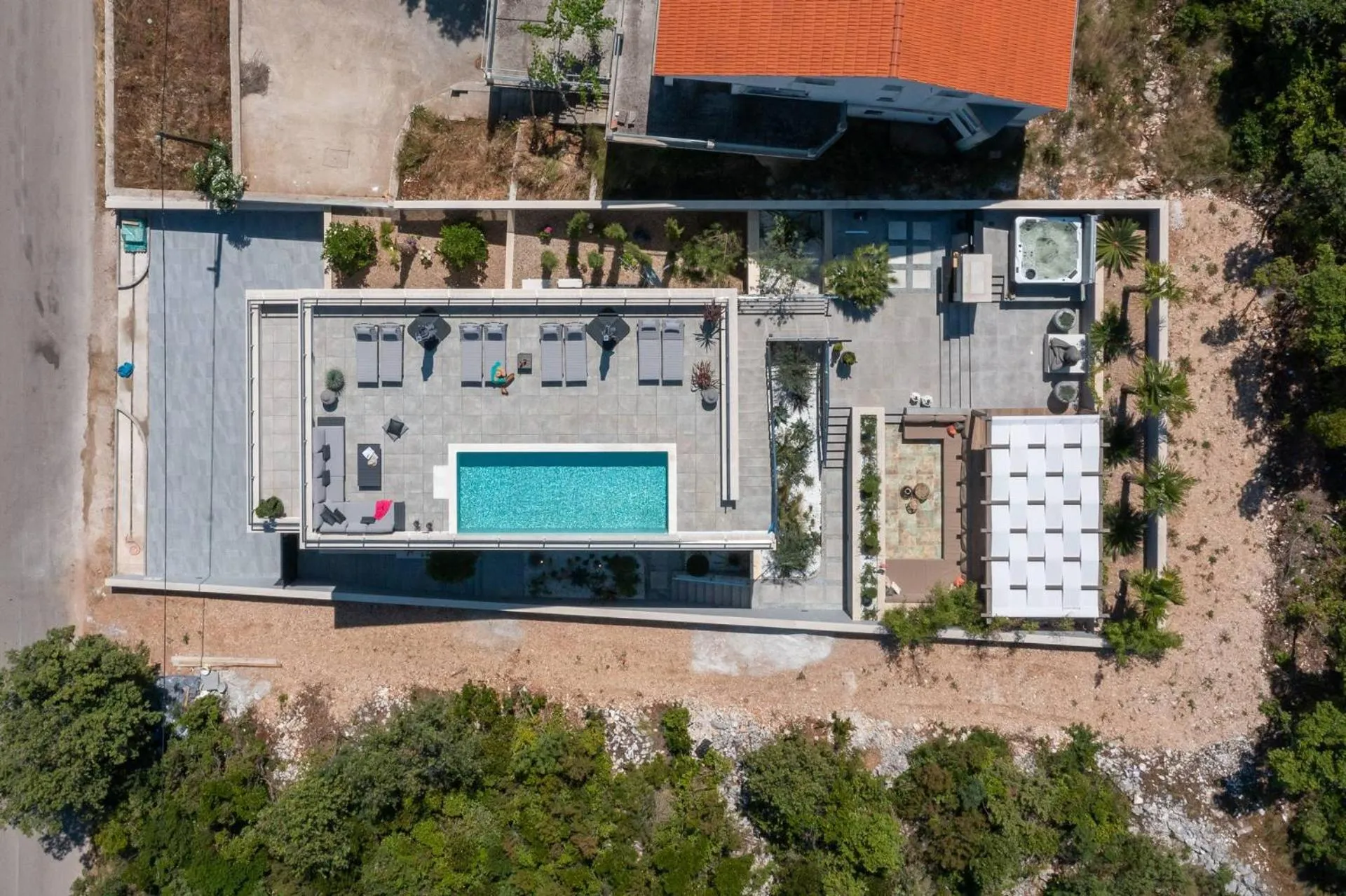Bird's eye view in Villa Buddha Bay