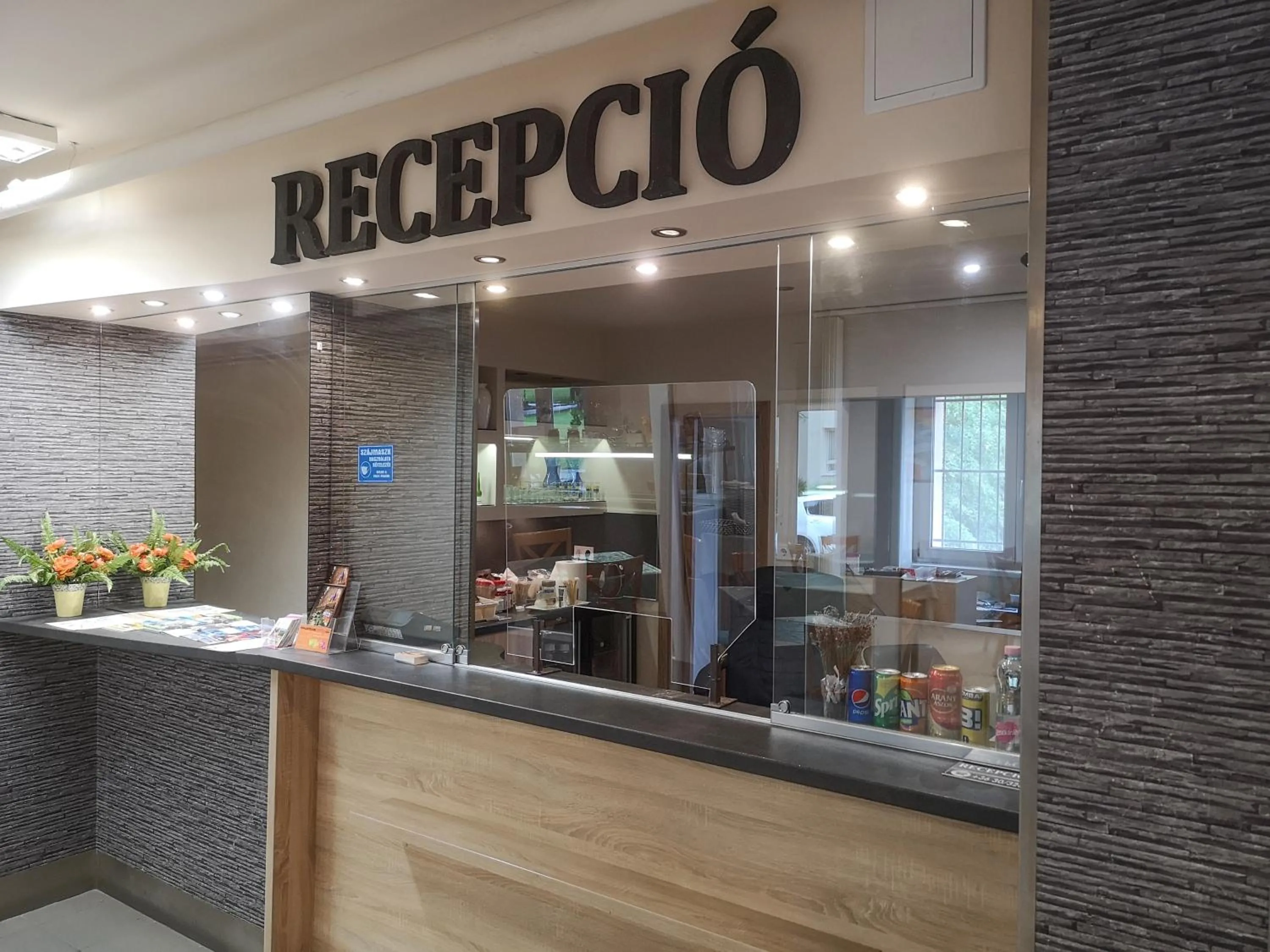 Lobby or reception in Hotel Touring