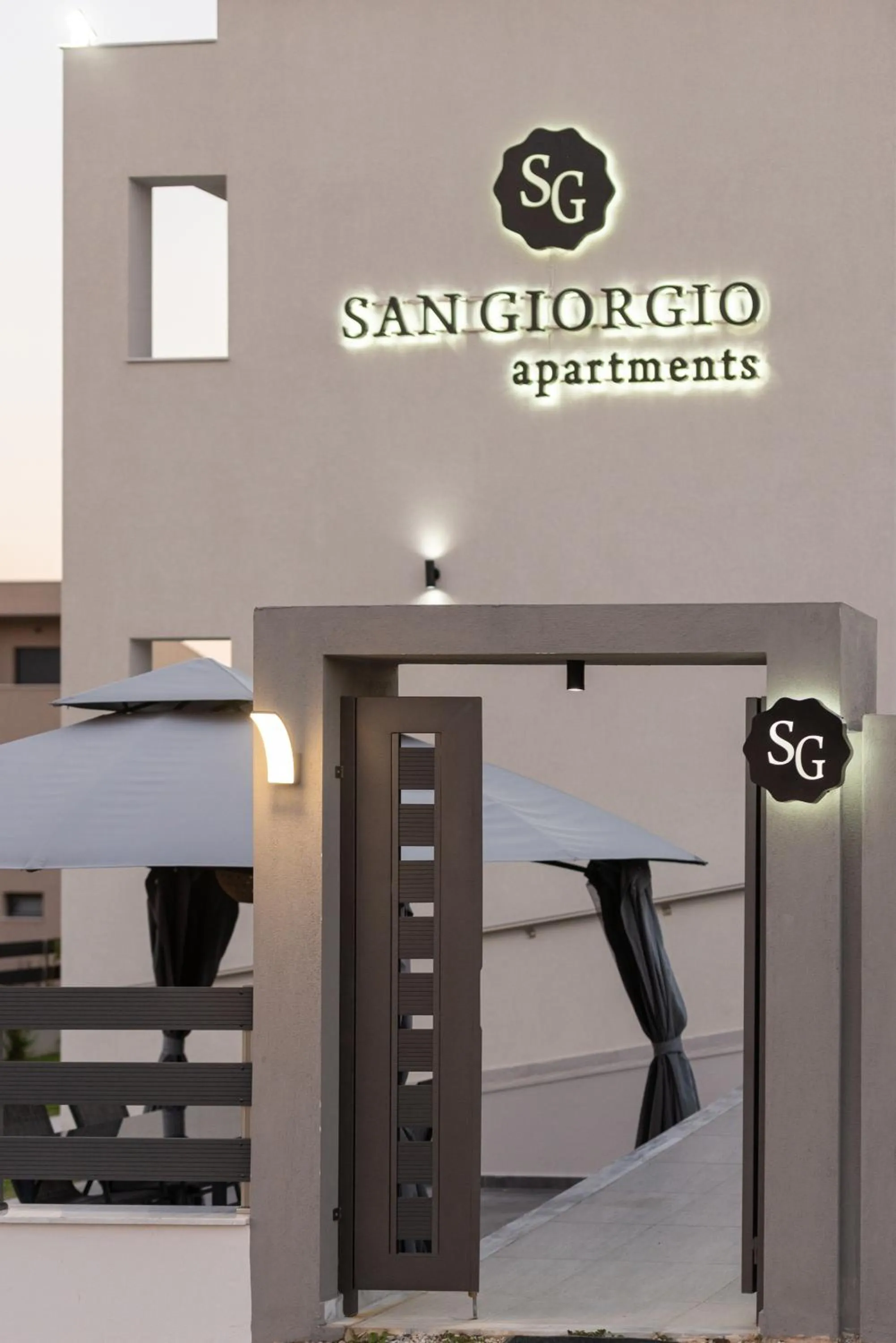 Property logo or sign in San Giorgio Apartments Nikiti