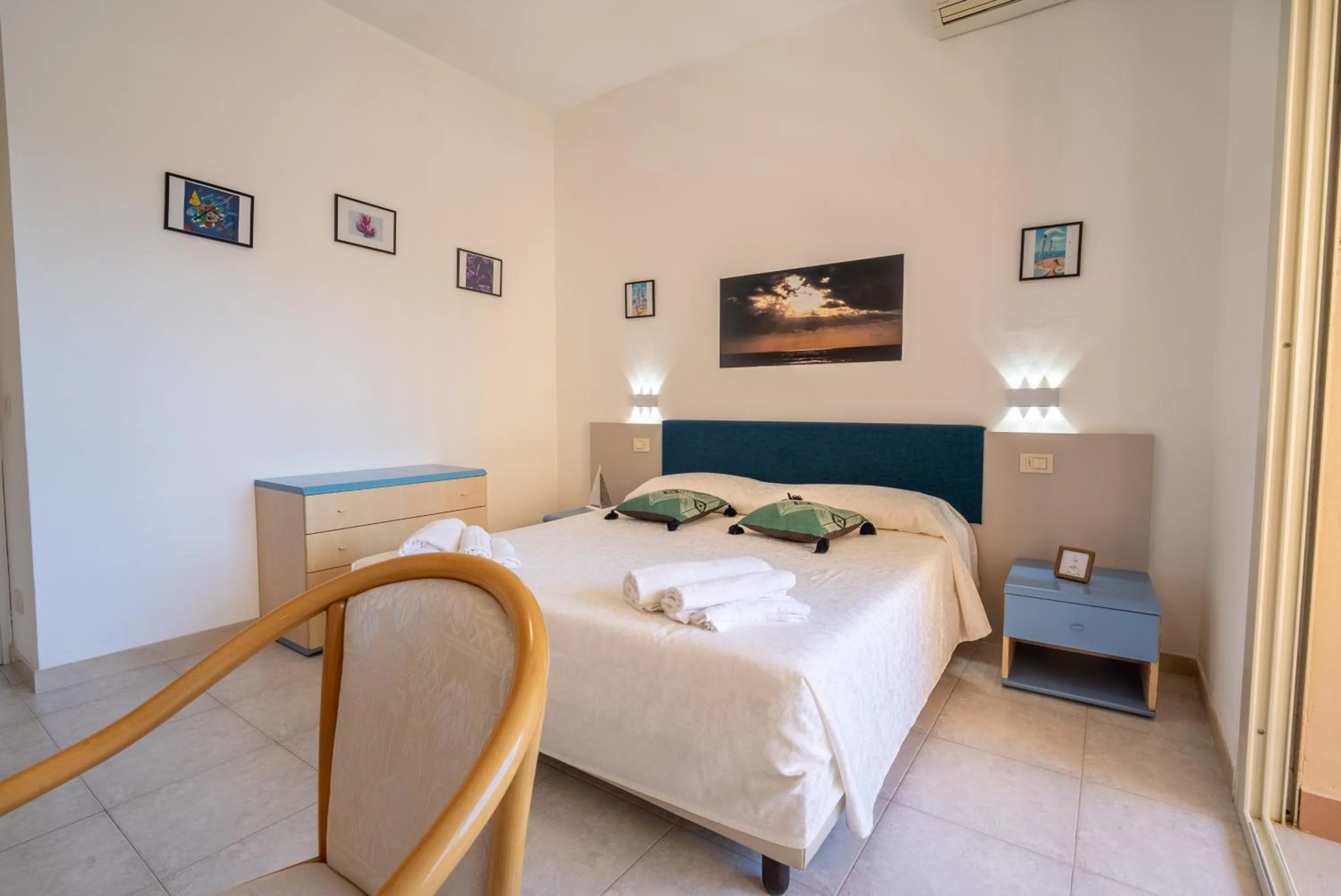 Bedroom, Bed in Residence La Rosa di Nettuno