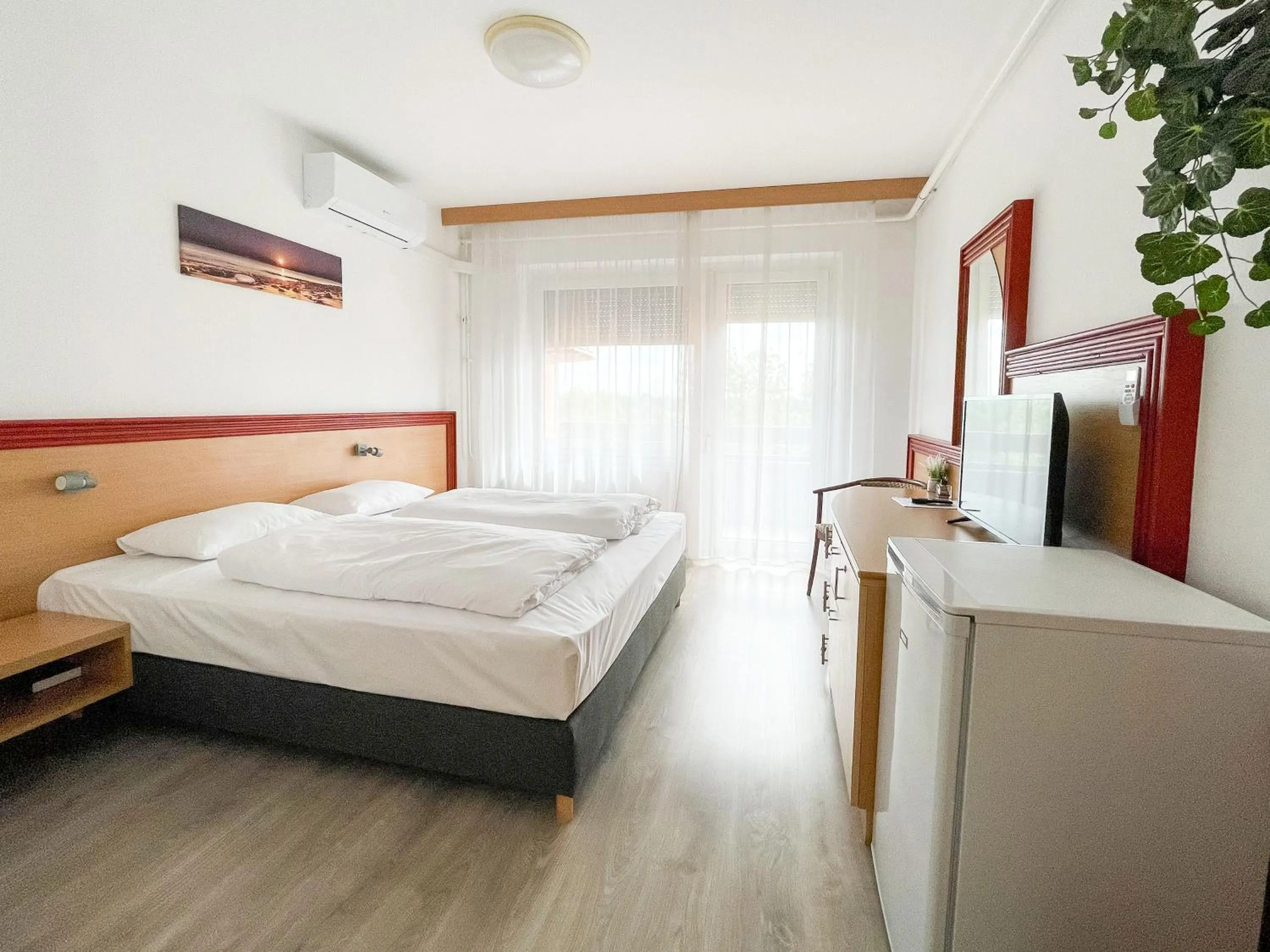 Bedroom, Bed in Tisza Sport Hotel