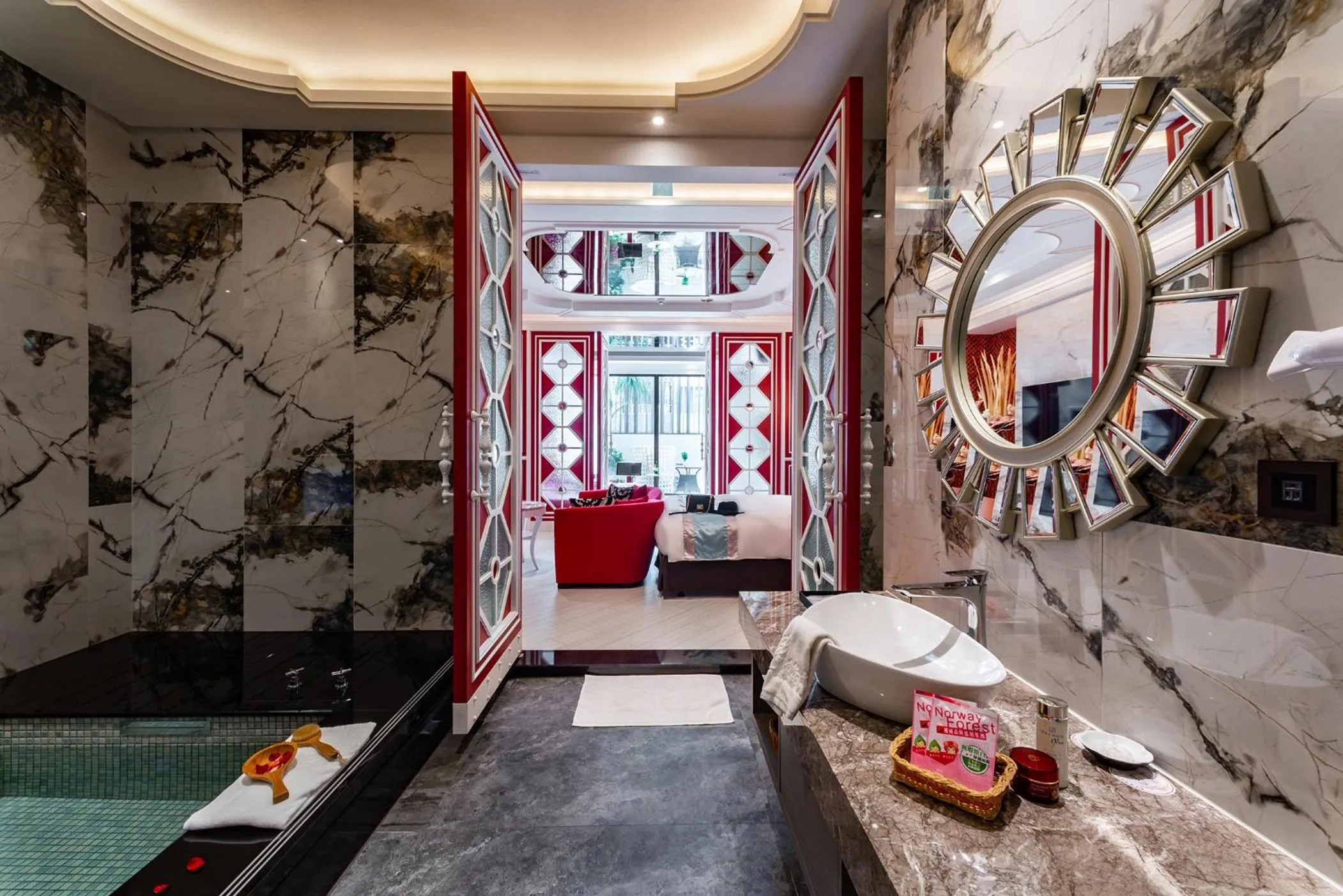 Bathroom in Norway Forest Motel - Wen Chuang Branch