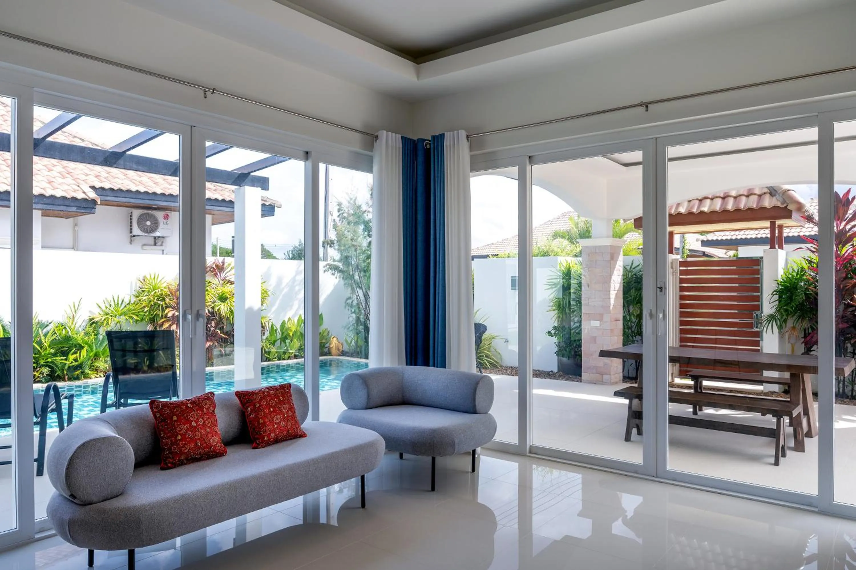 Living room in Orchid Paradise Homes OPV 421