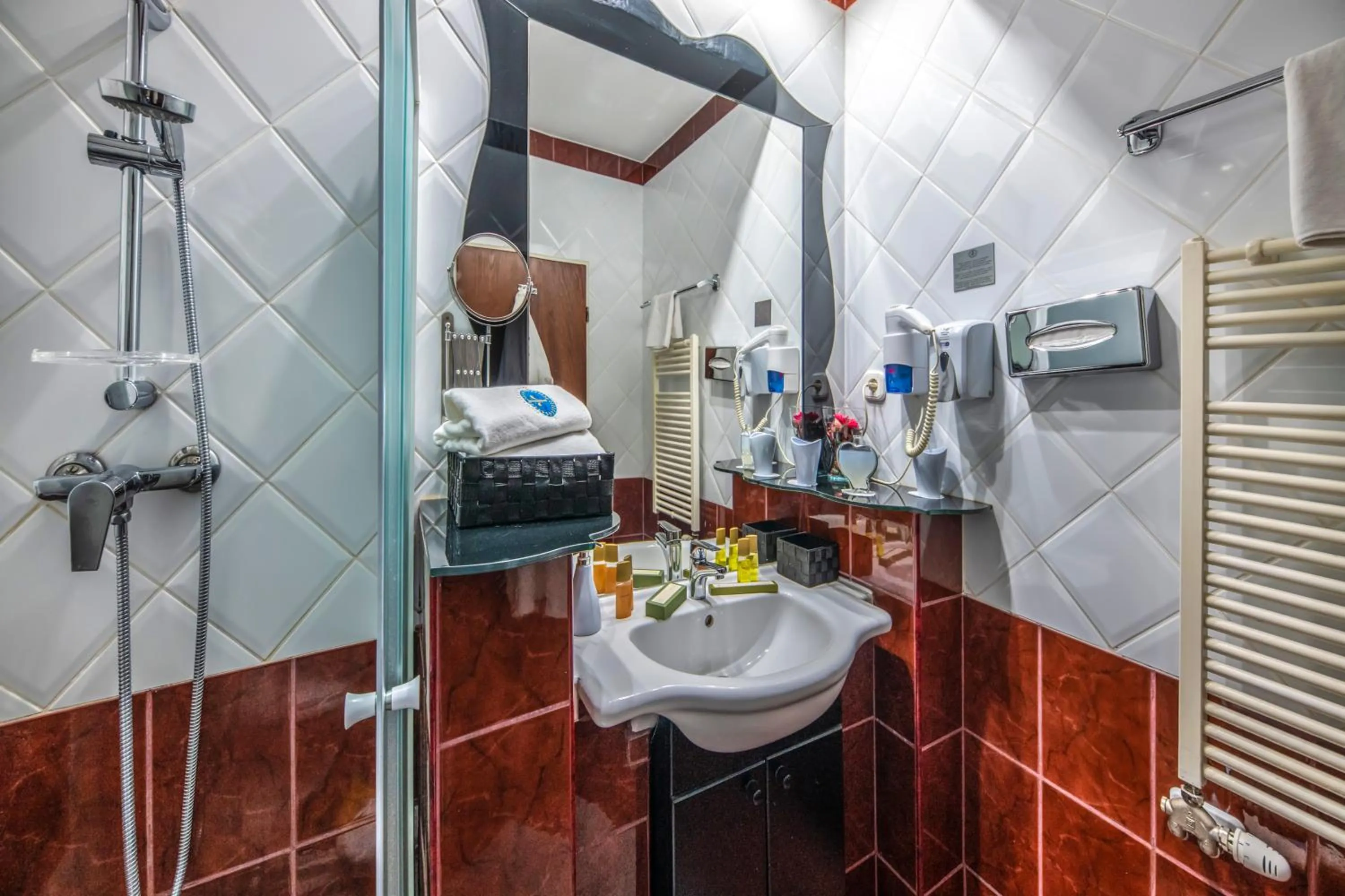 Shower in Duna Relax Hotel Ráckeve