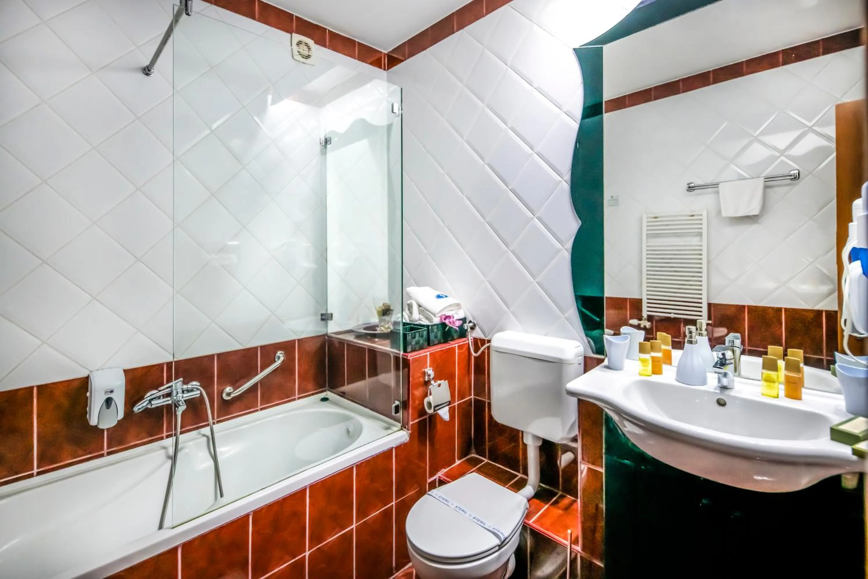 Bathroom in Duna Relax Hotel Ráckeve