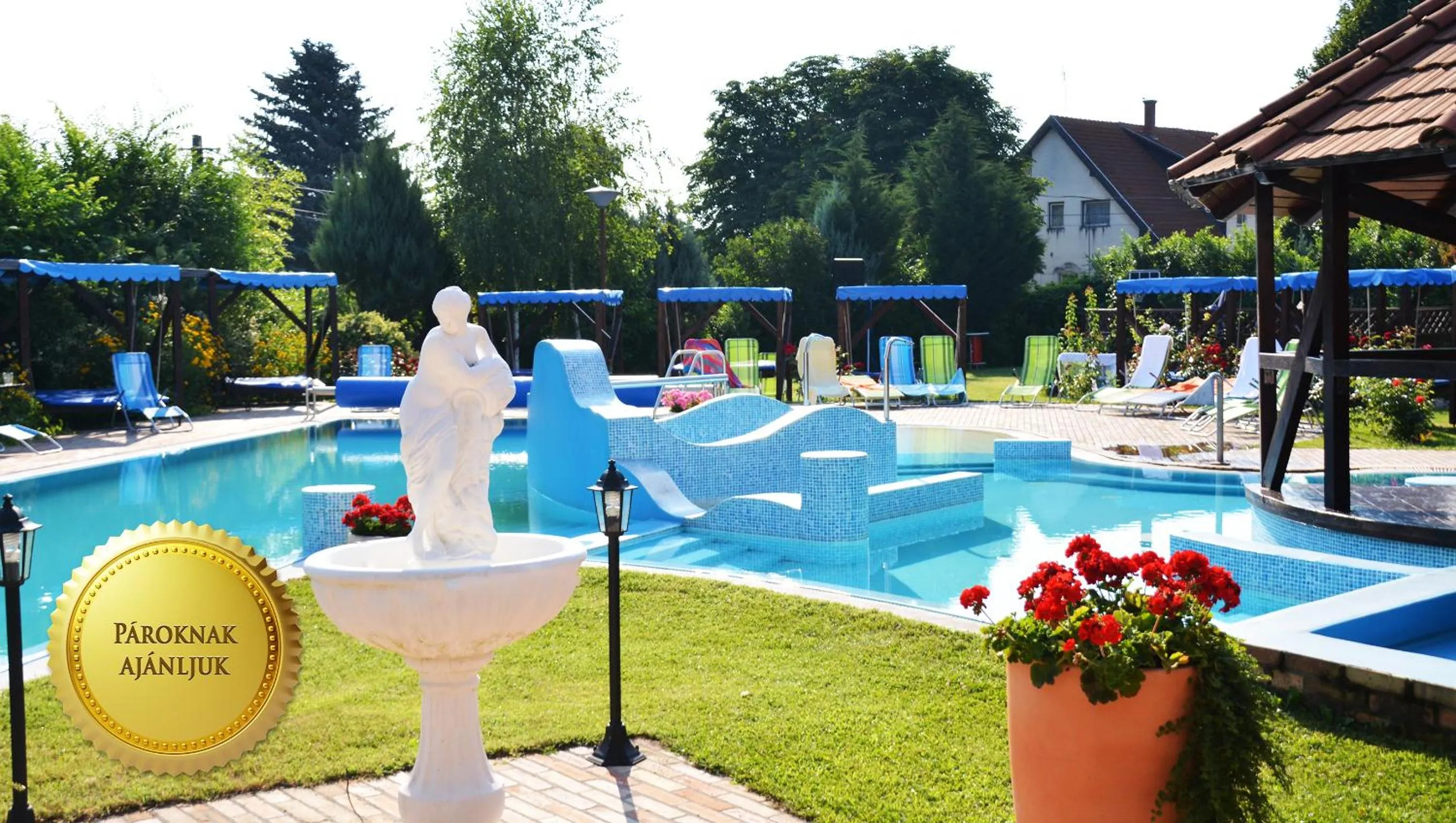 Garden in Duna Relax Hotel Ráckeve