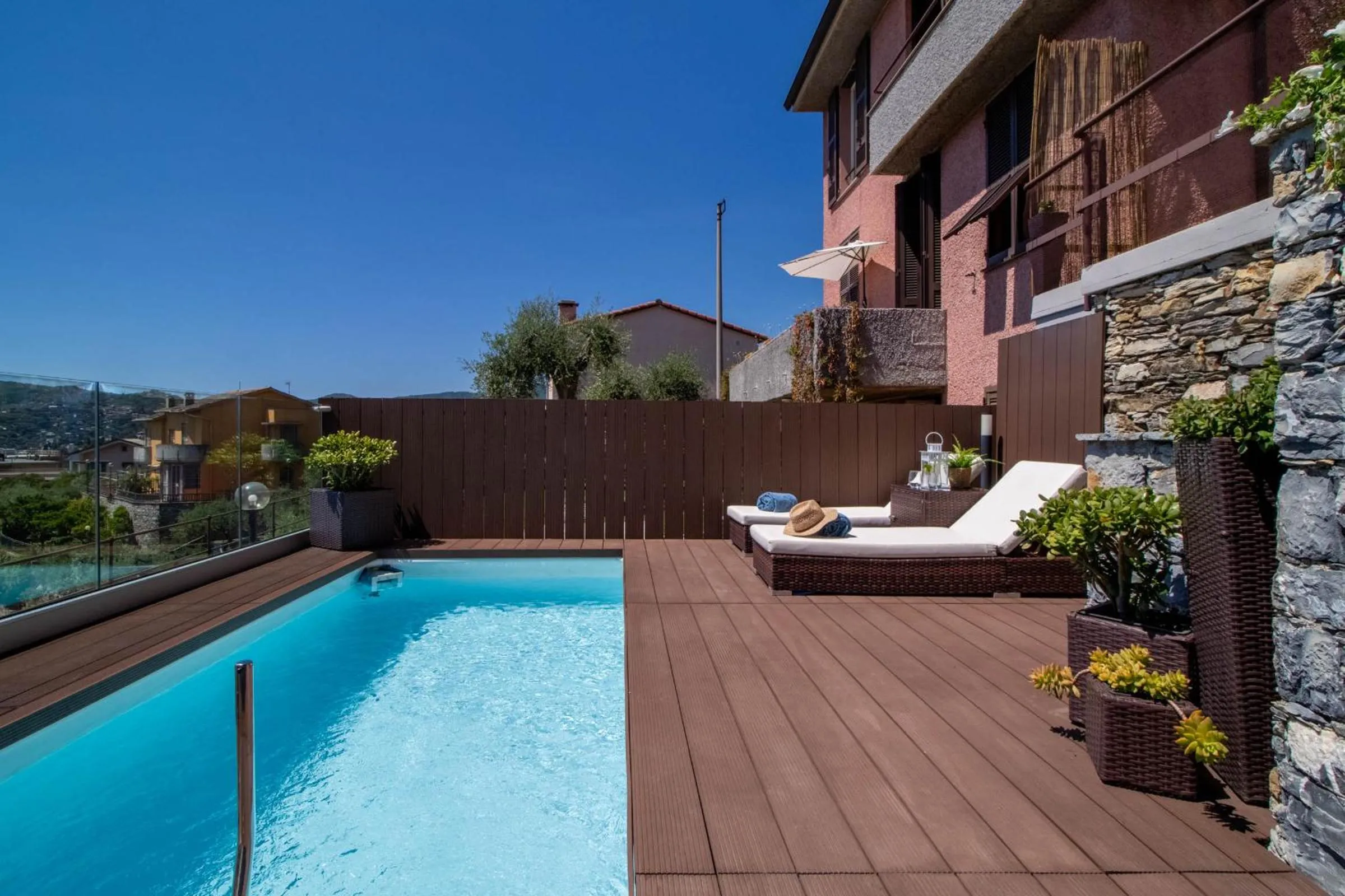 Swimming pool in Villa Silvia Apartment - Private Pool