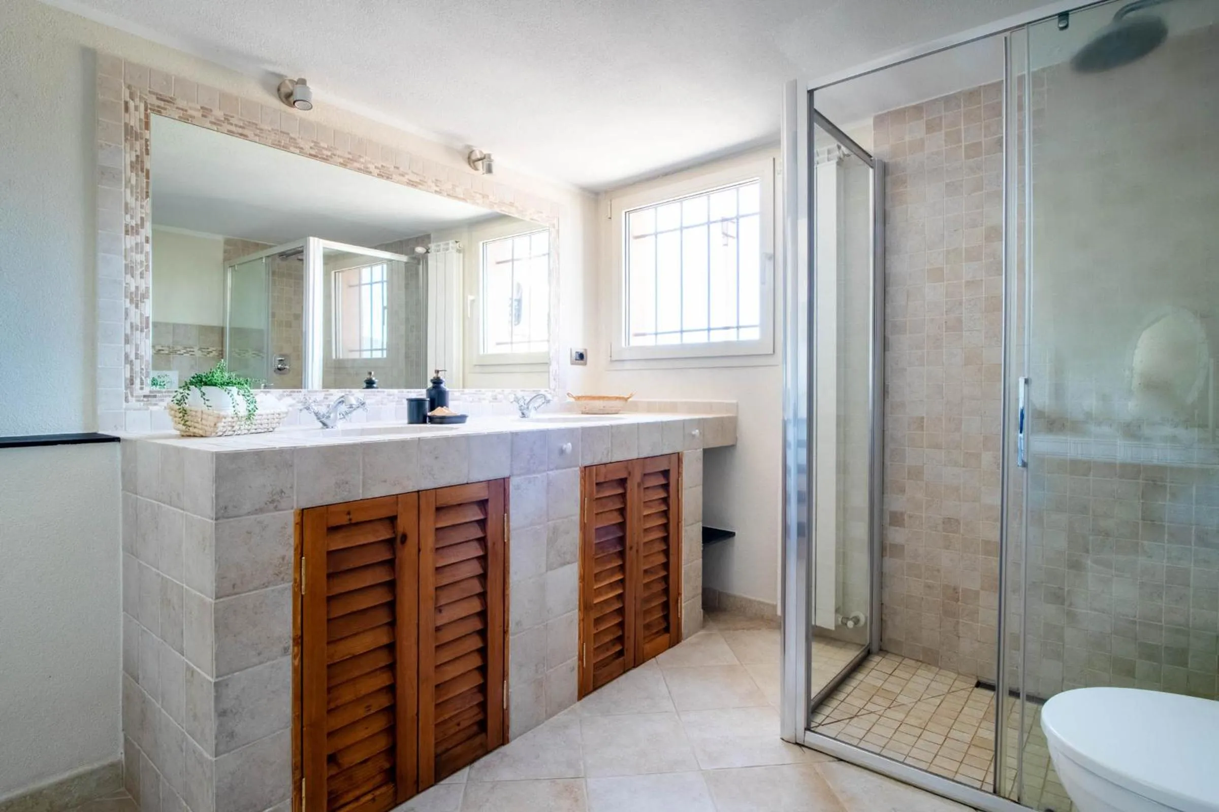 Bathroom in Villa Silvia Apartment - Private Pool