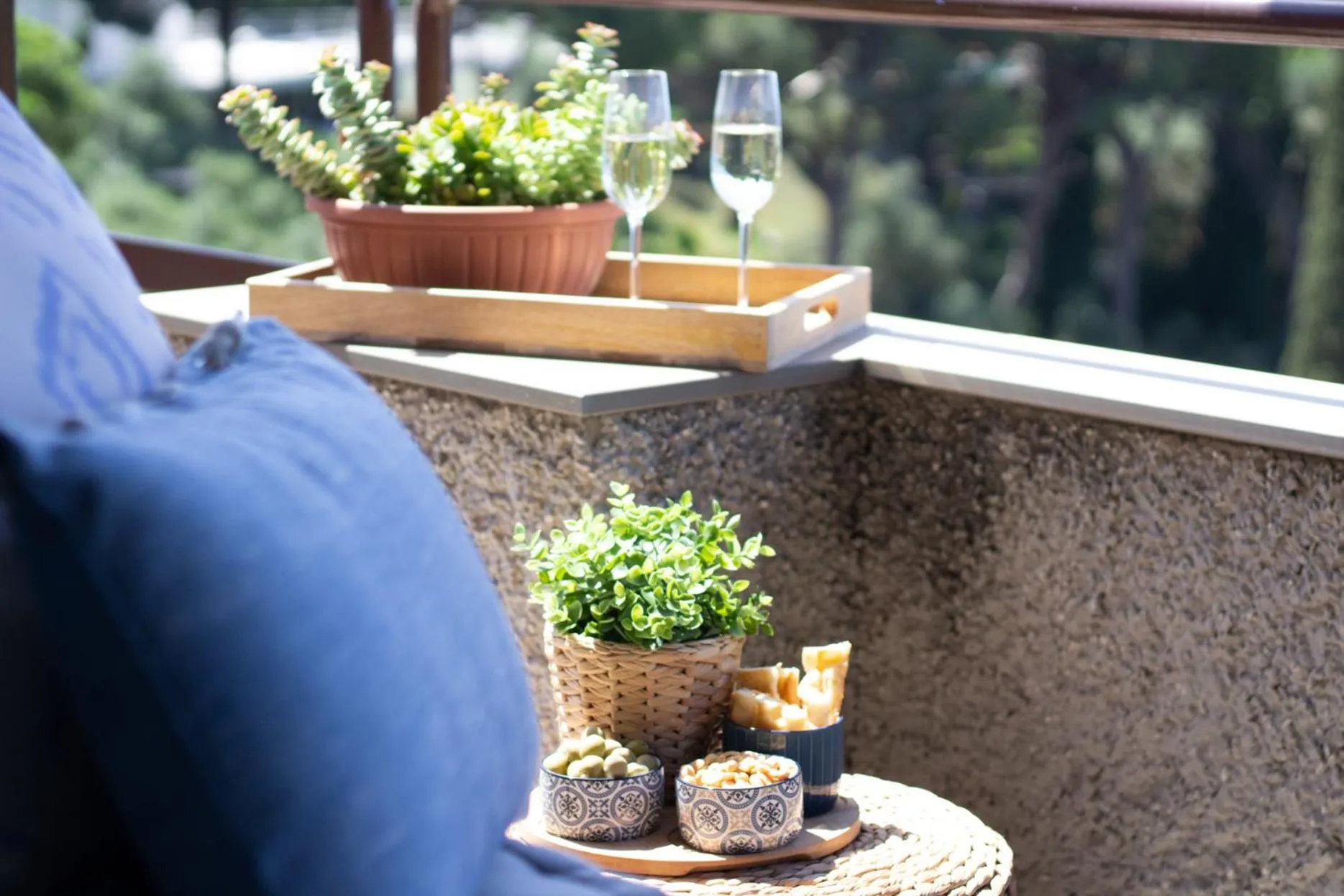 Balcony/Terrace in Villa Silvia Apartment - Private Pool