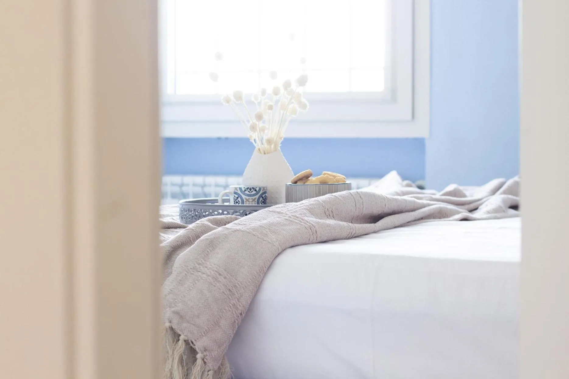 Bedroom, Bed in Villa Silvia Apartment - Private Pool