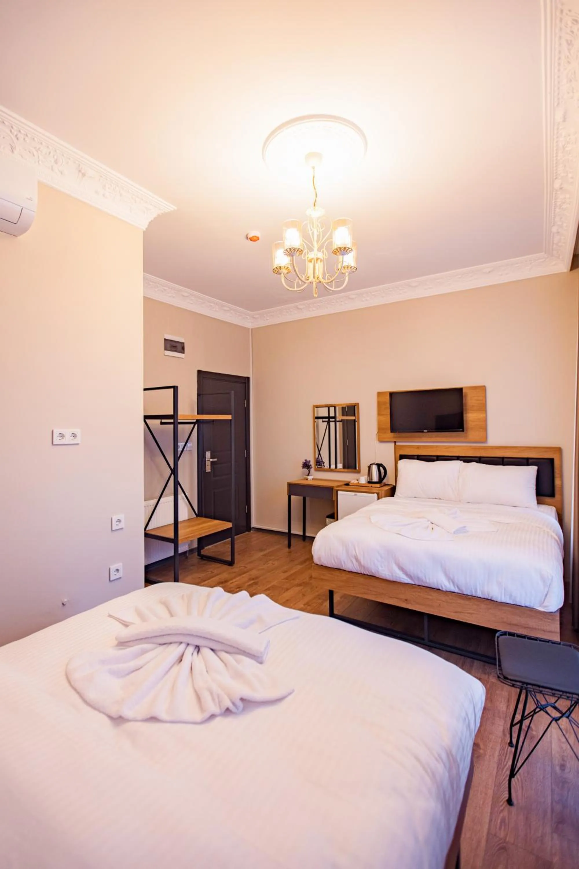 Bed in Grand Balyan Hotel & Restaurant