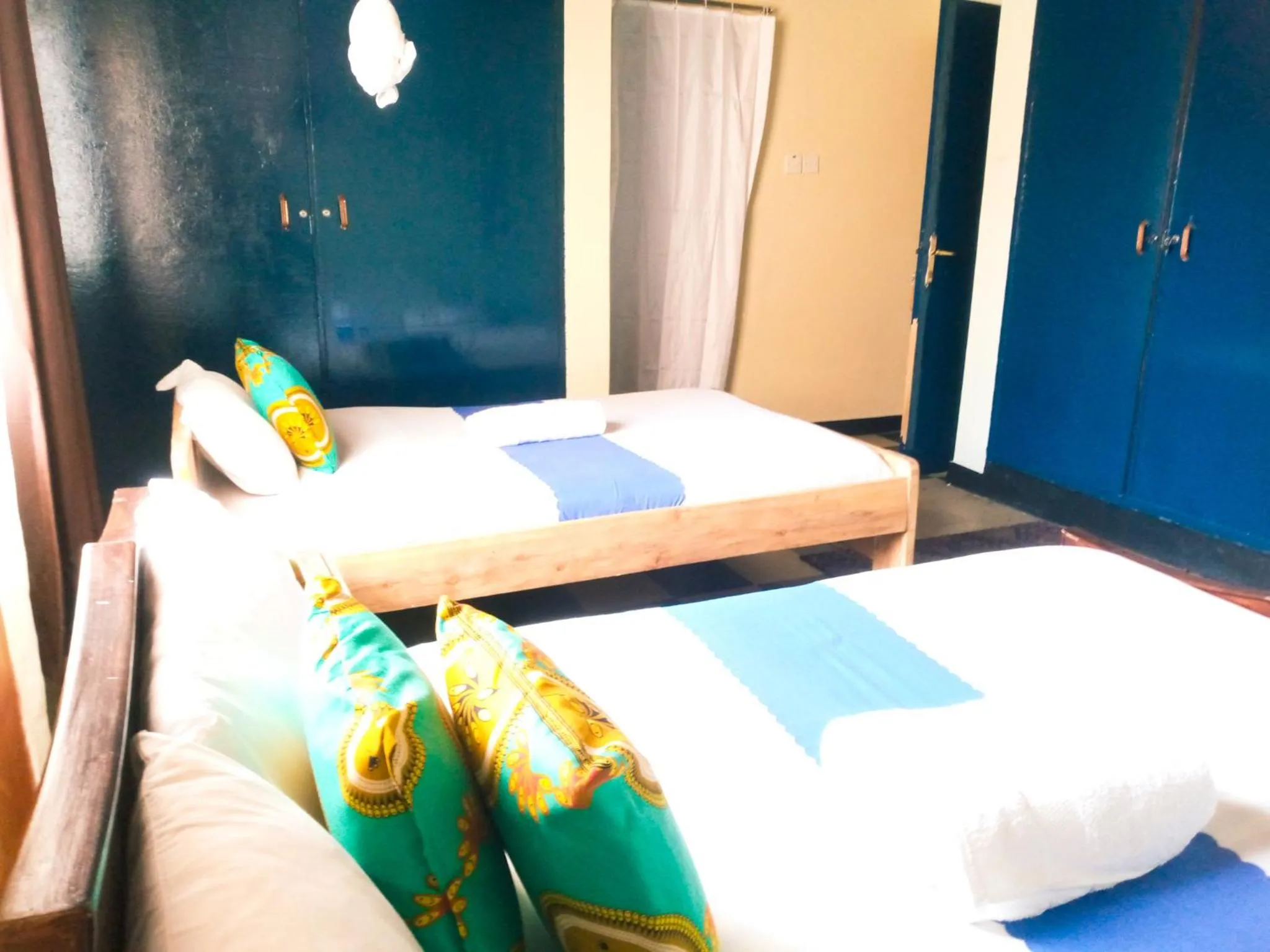 Bed in Santaviva Hotel