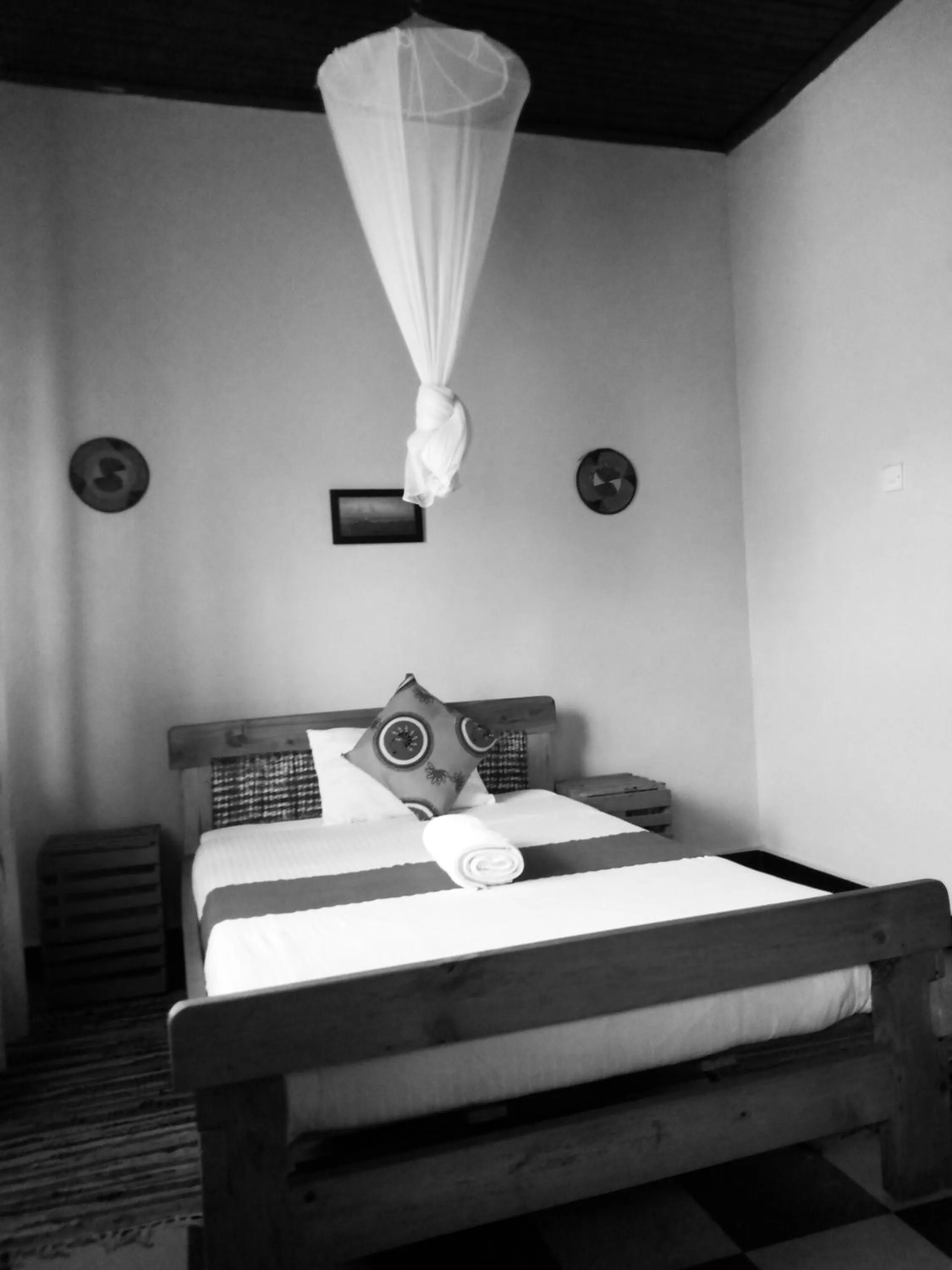 Bed in Santaviva Hotel