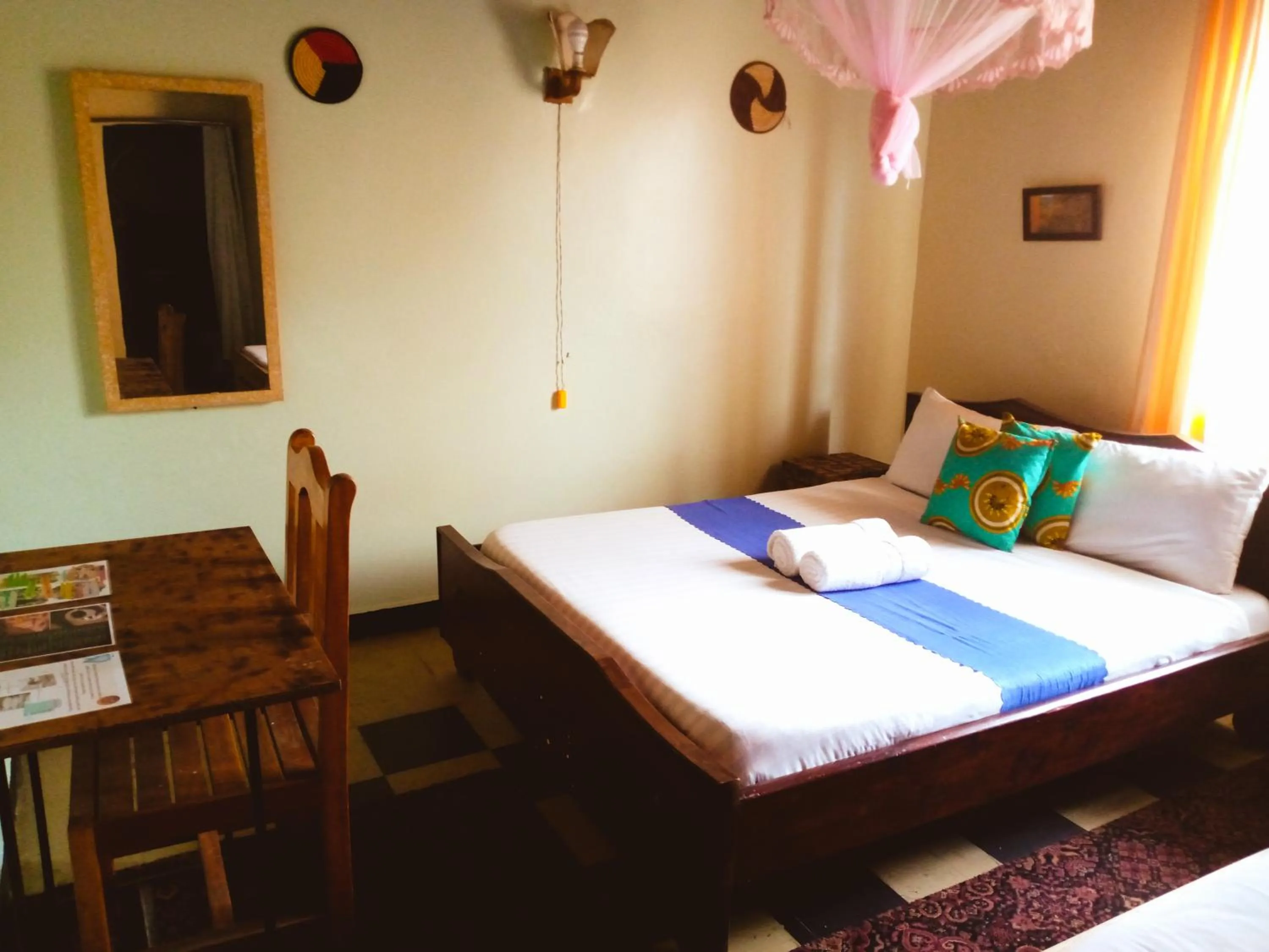 Bed in Santaviva Hotel