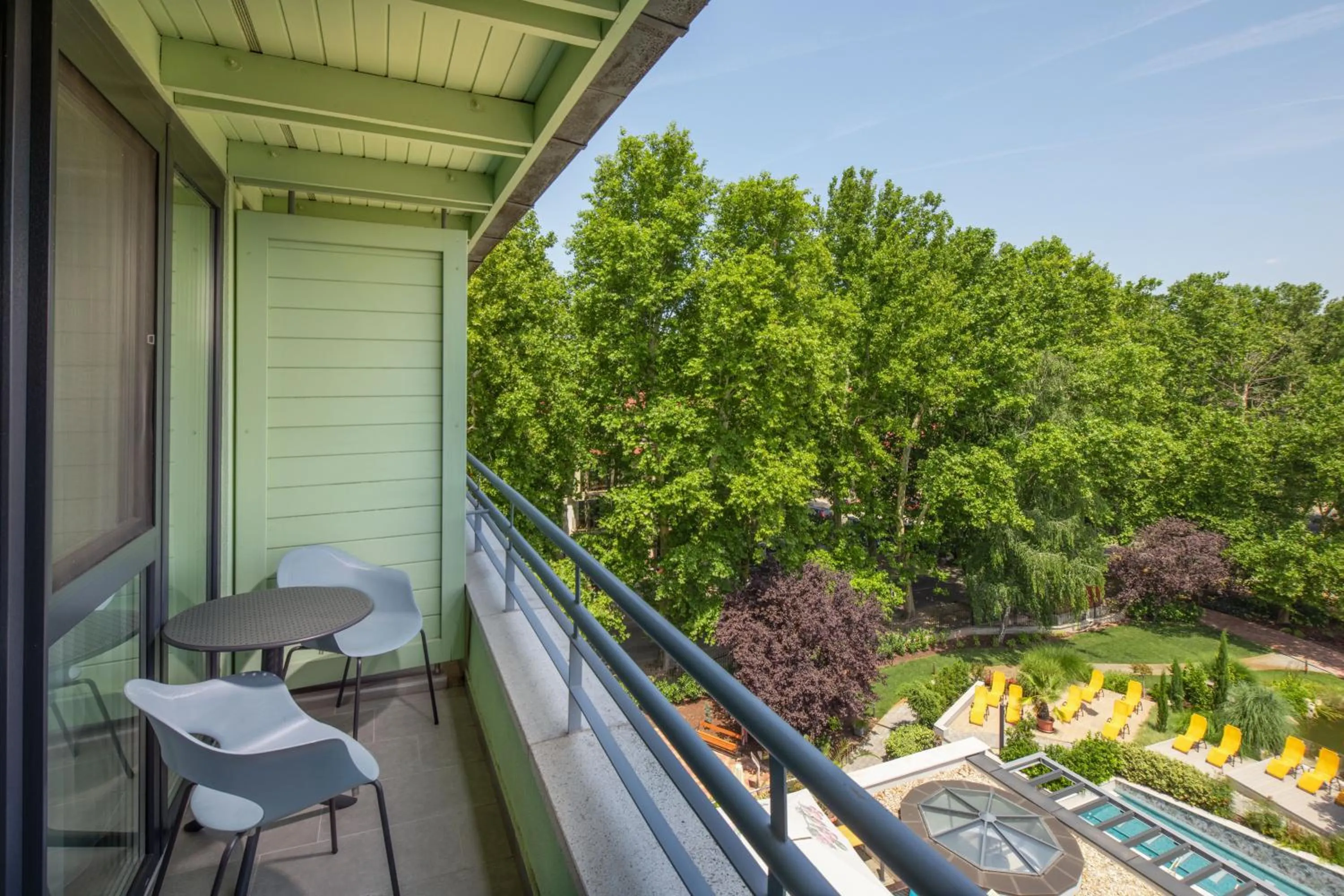 Balcony/Terrace in Sungarden Wellness Hotel Siófok