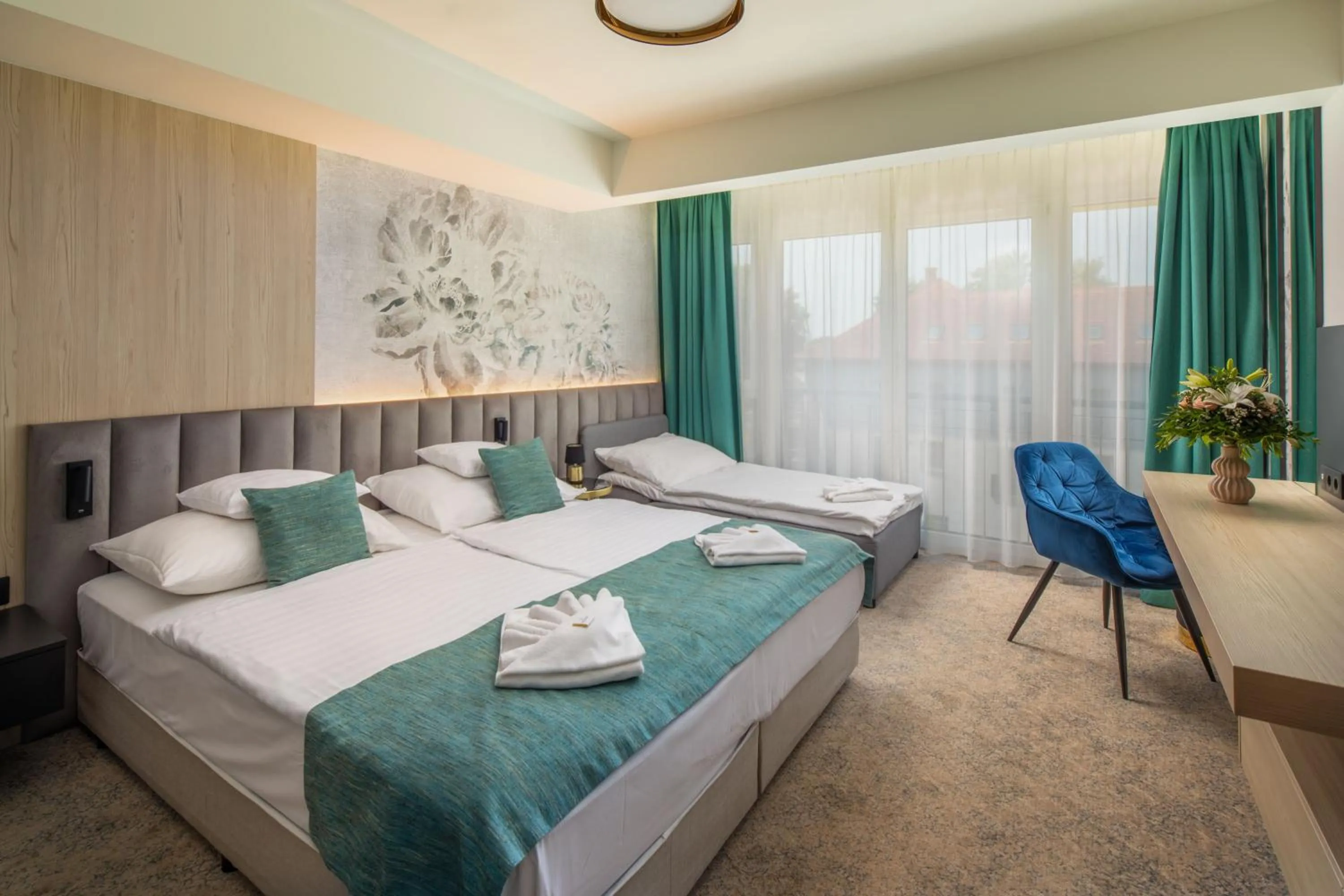 Photo of the whole room, Bed in Sungarden Wellness Hotel Siófok