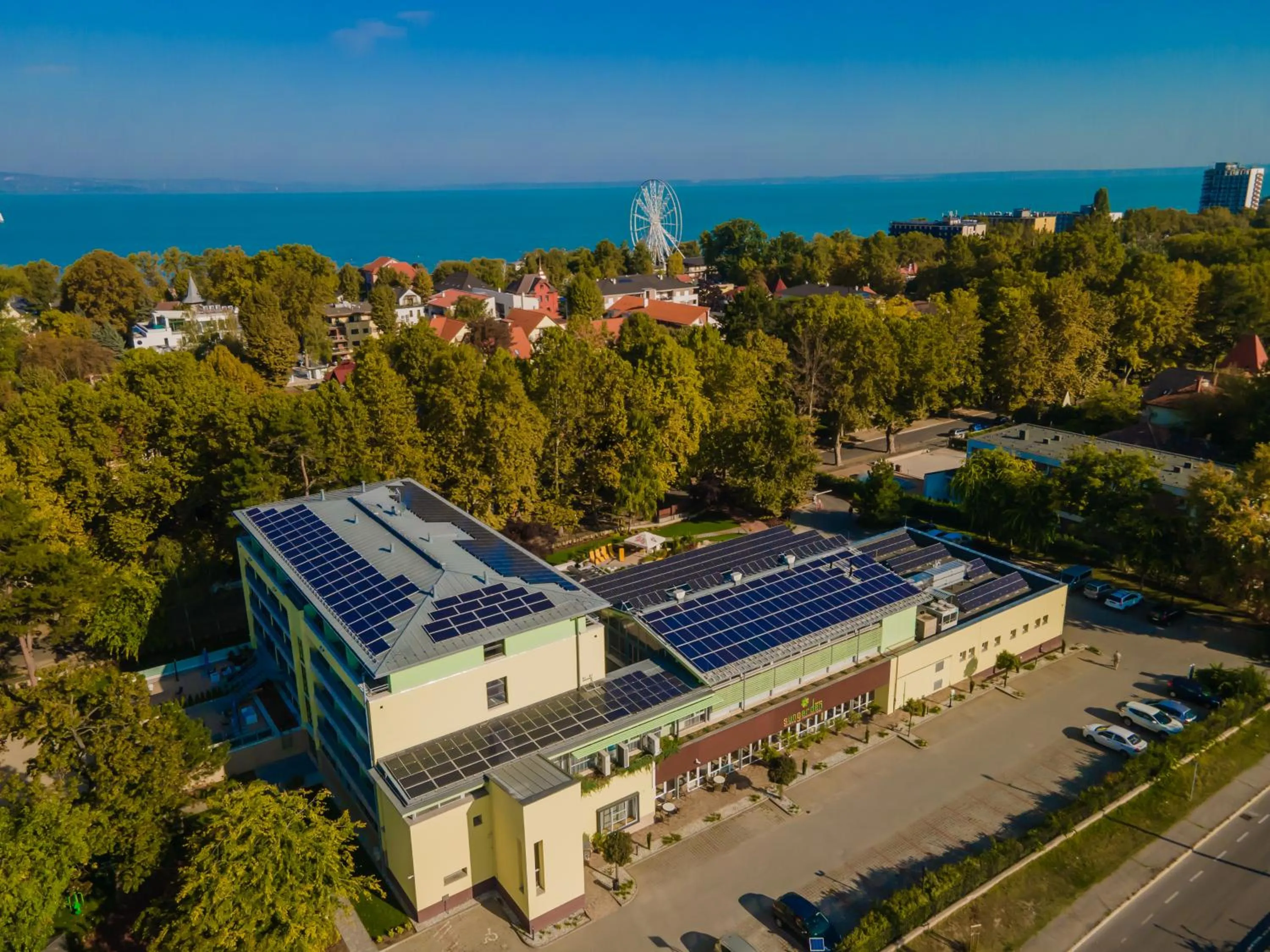 Property building in Sungarden Wellness Hotel Siófok