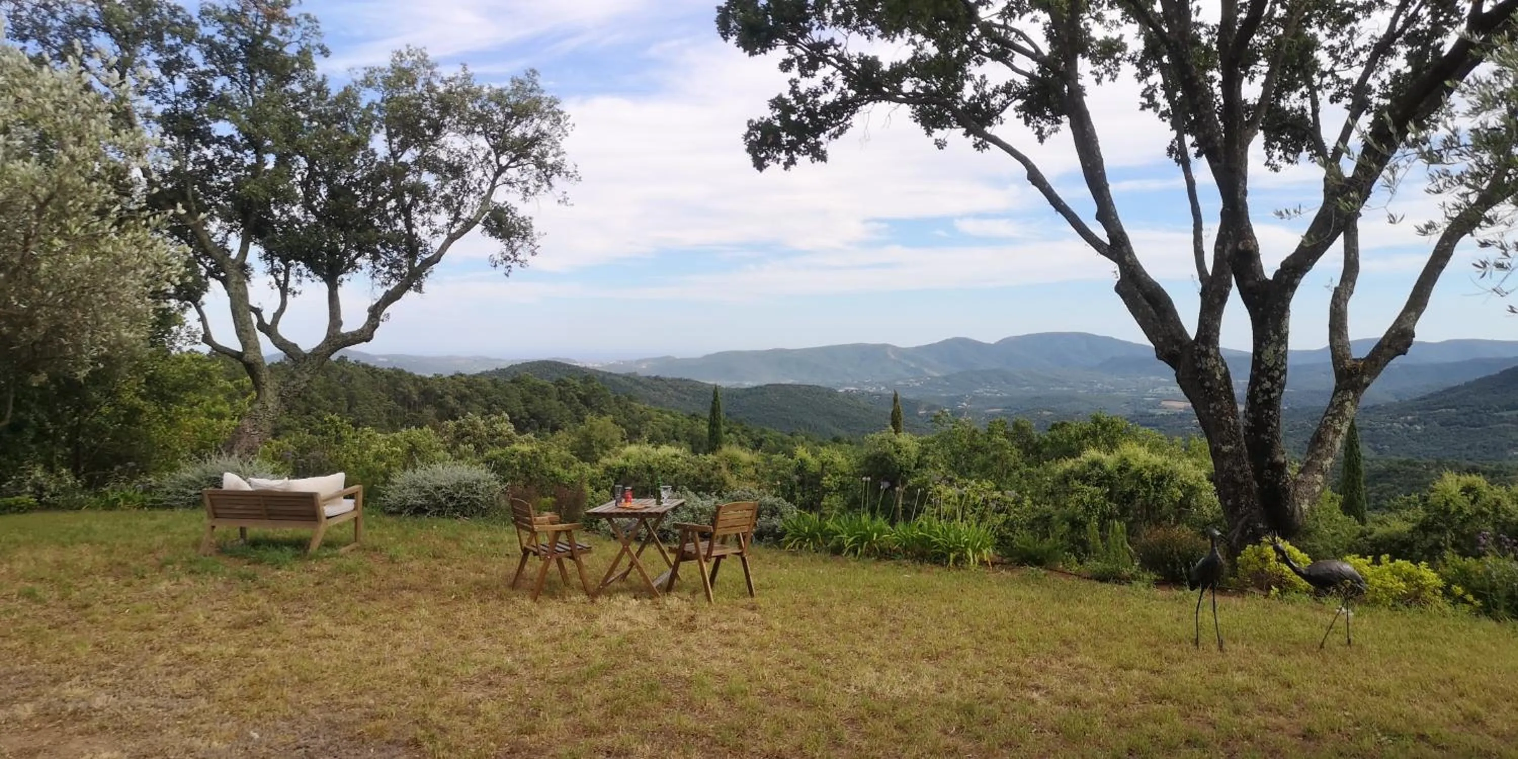 Garden in Domaine des Chênes de la Galline
