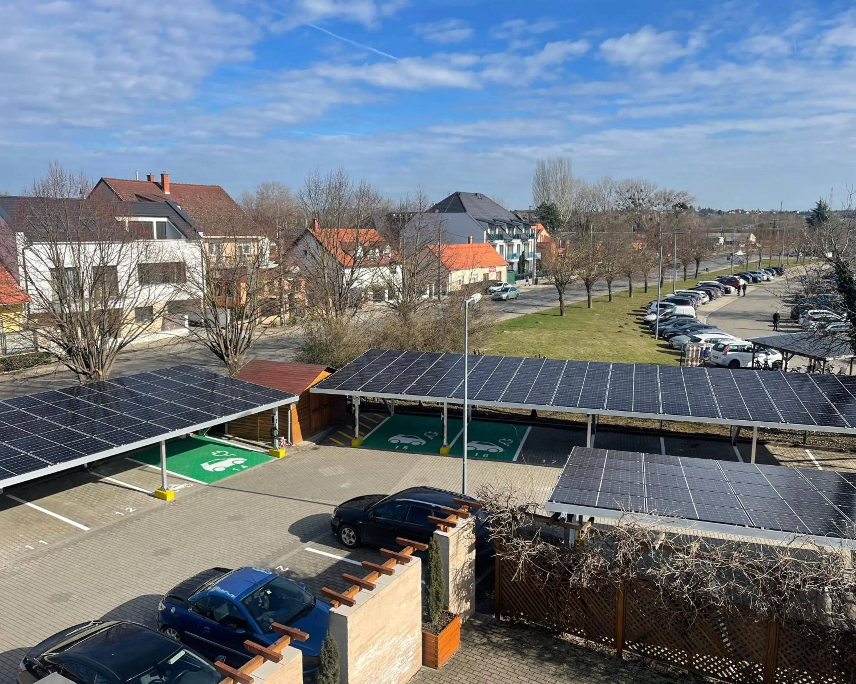 Parking in Harmónia Hotel Sárvár