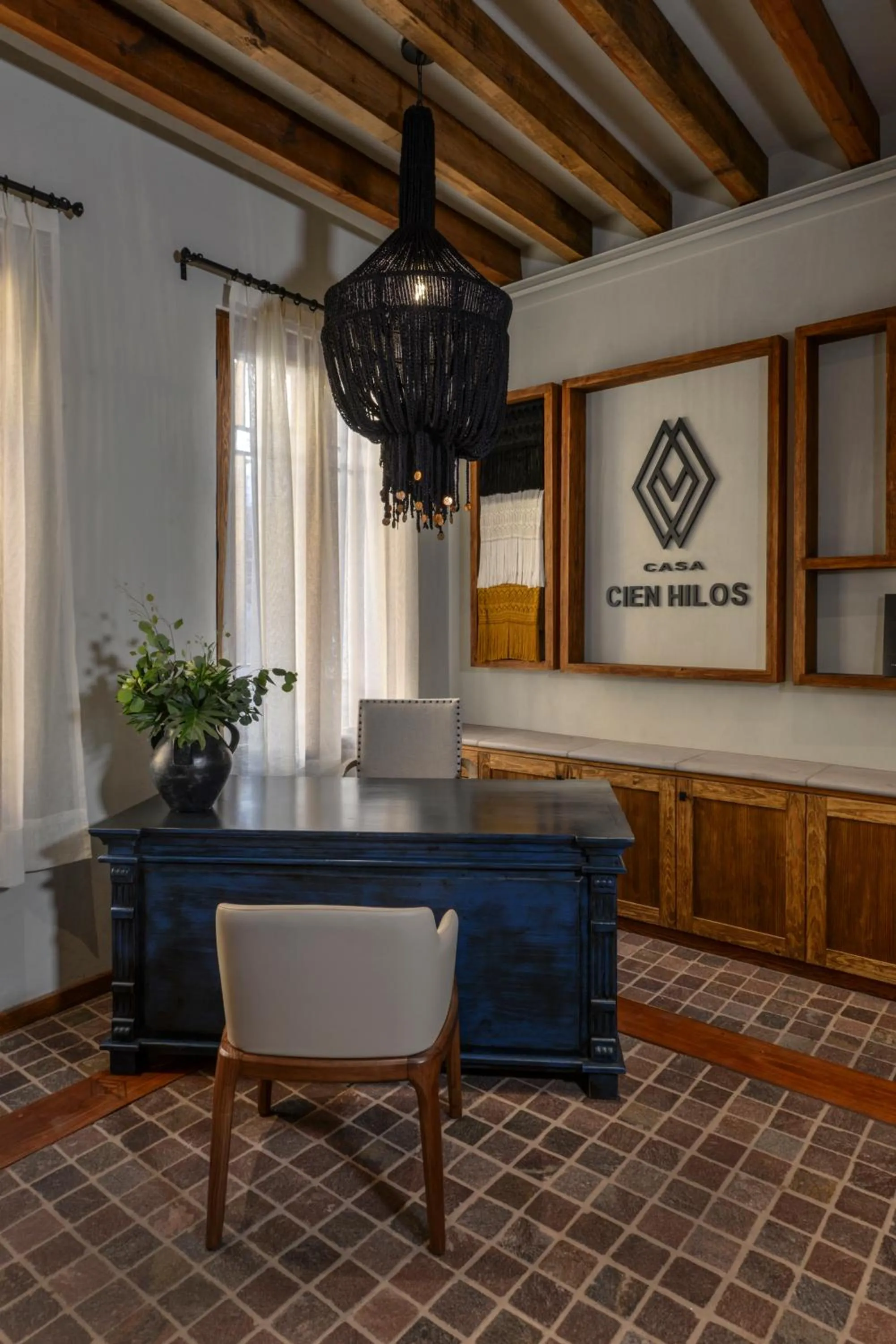 Lobby or reception in Casa Cien Hilos