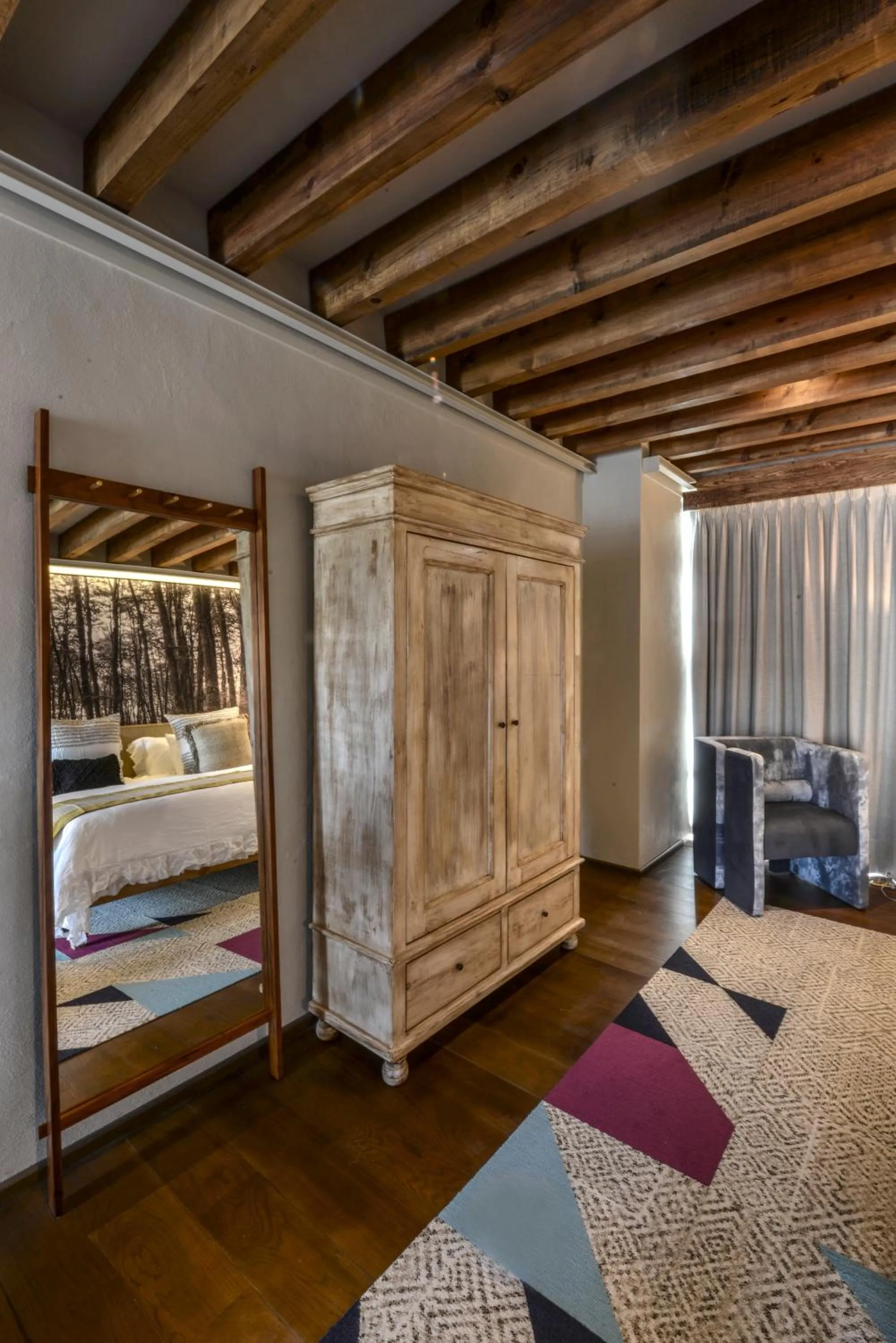 Bathroom, Bed in Casa Cien Hilos