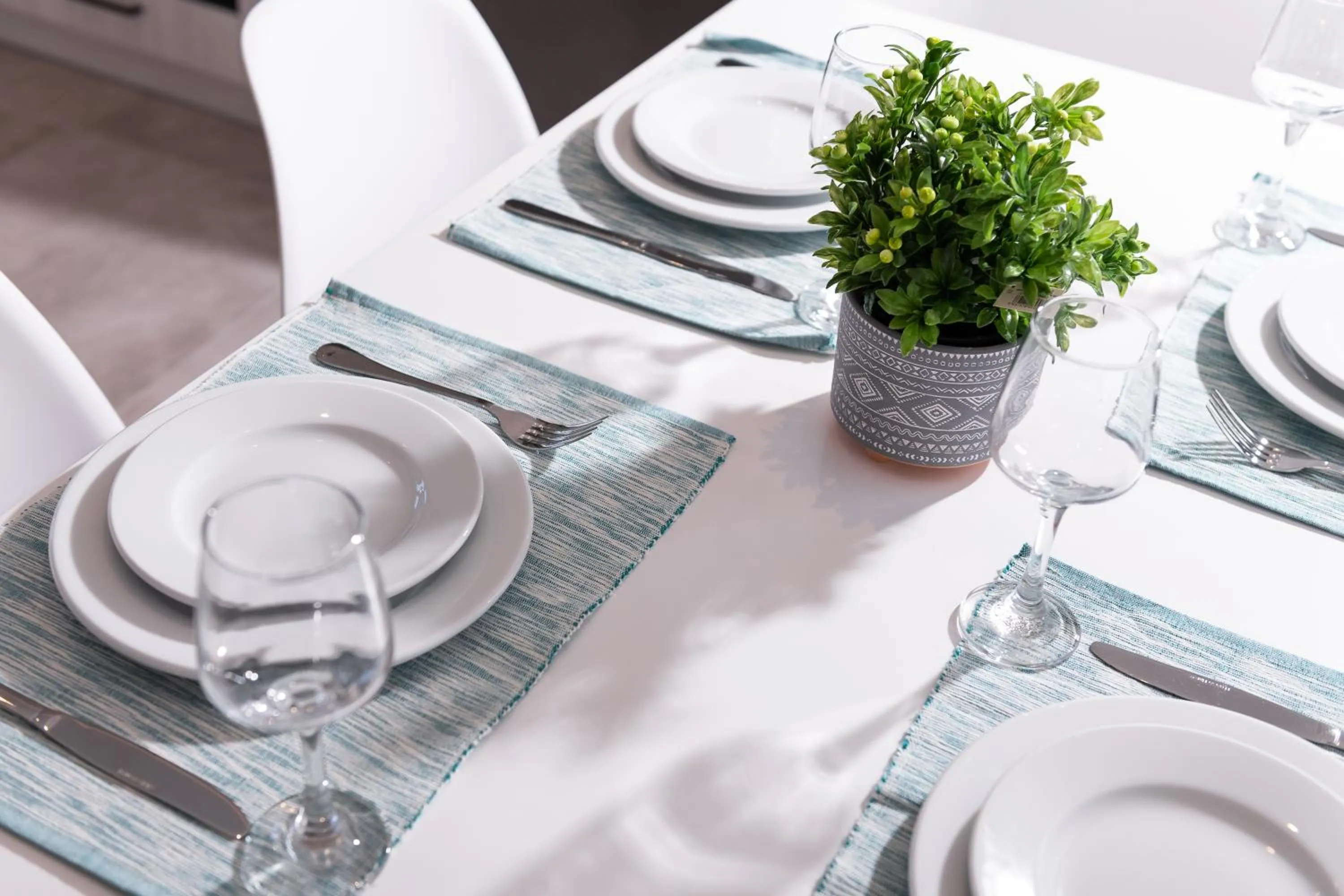 Dining area in Lithies Zante Living