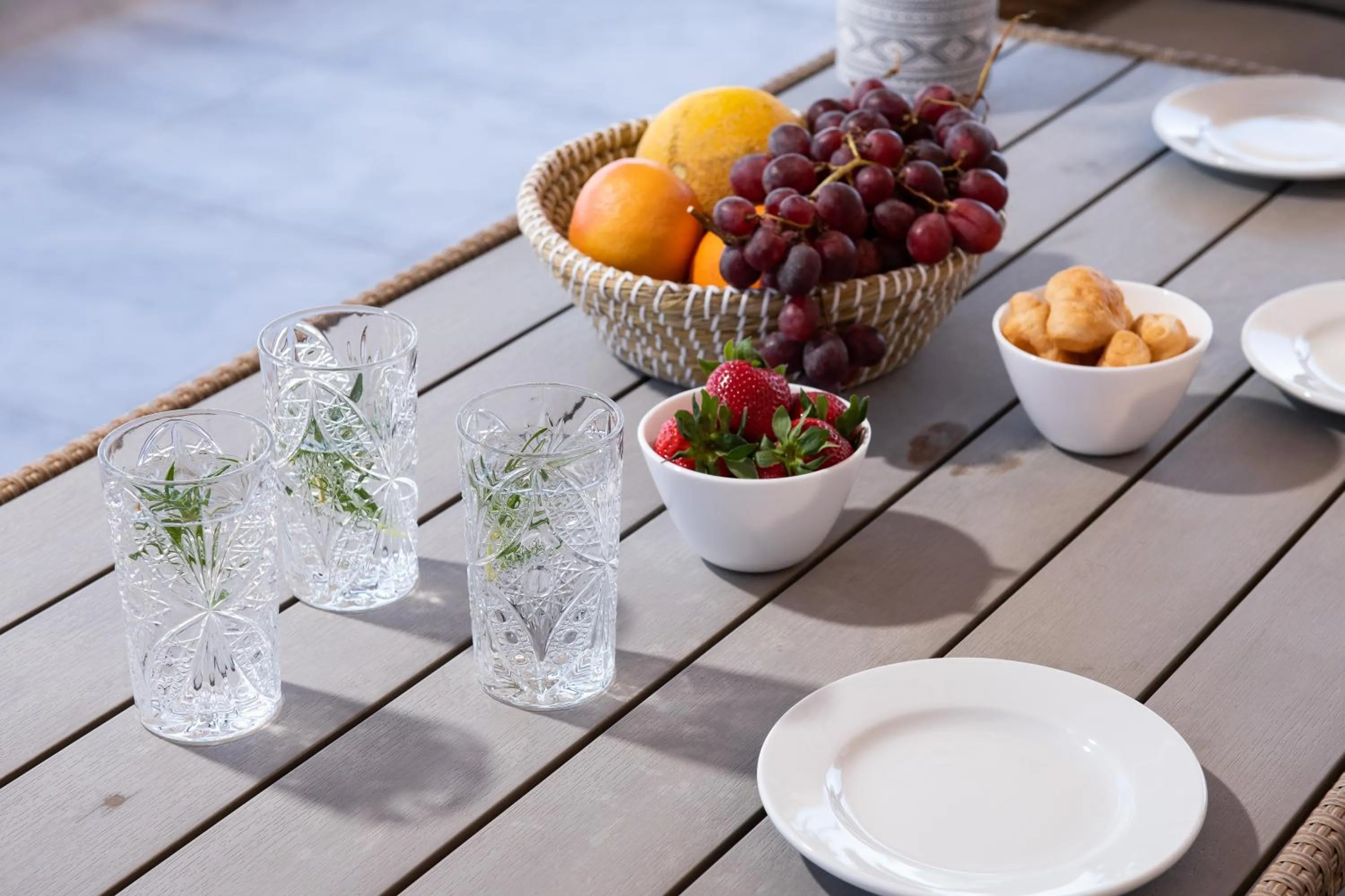 Food and drinks in Lithies Zante Living