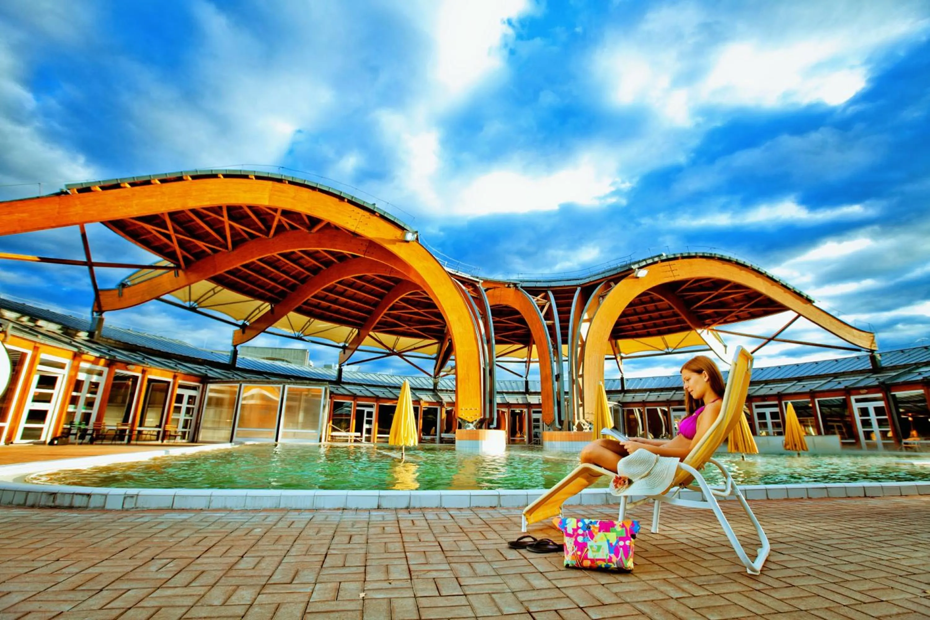 Hot Spring Bath in Hunguest Bük - ex Répce és Répce Gold