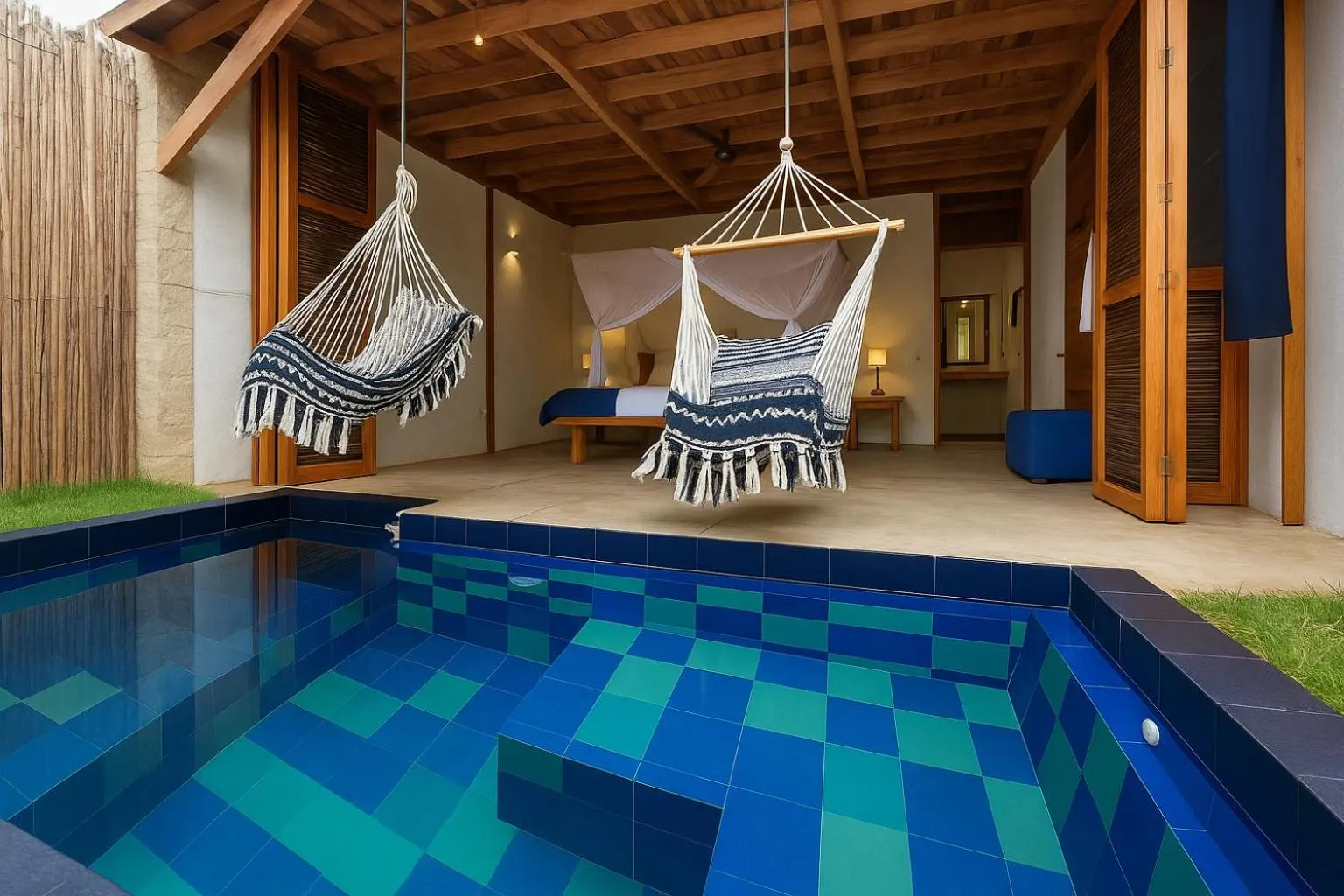 Swimming pool in RCH LUXURY HOTEL & POOL