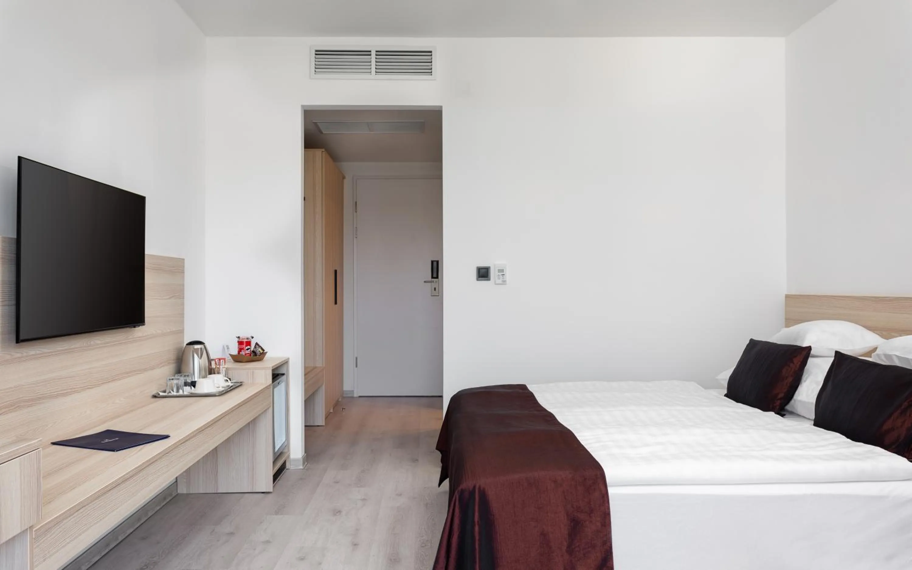 Bed in Hunguest Hotel Flóra