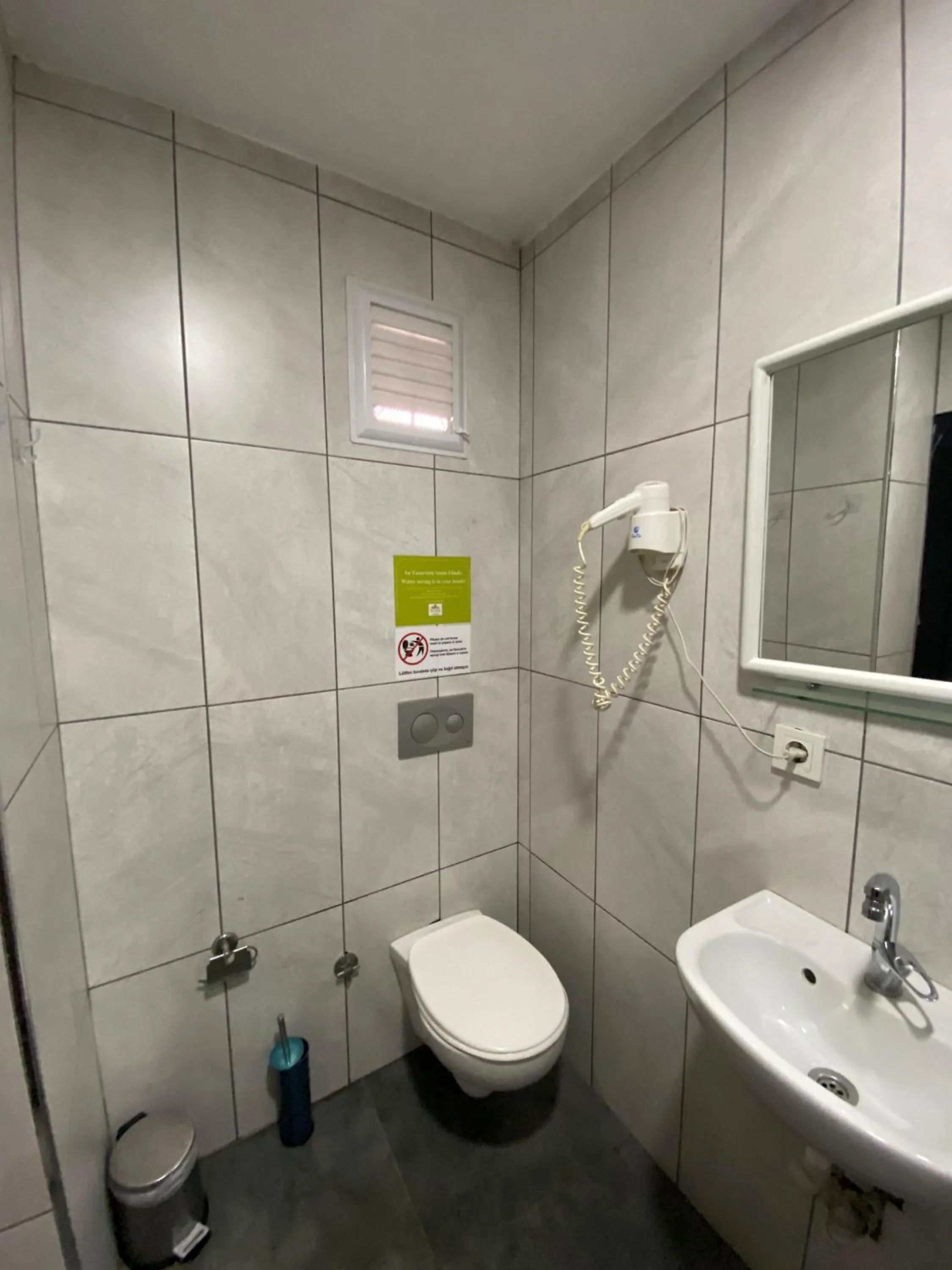 Shower in Nostalji Hotel